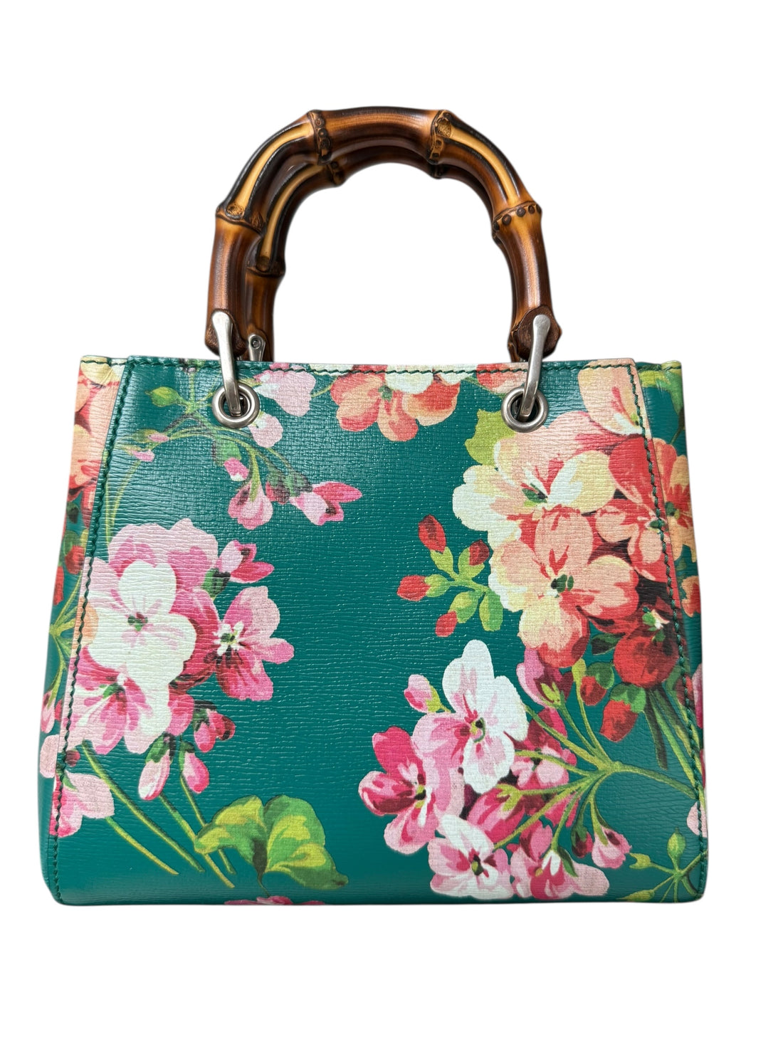 Gucci Bloom Bambus Bag / Shopper aus Leder