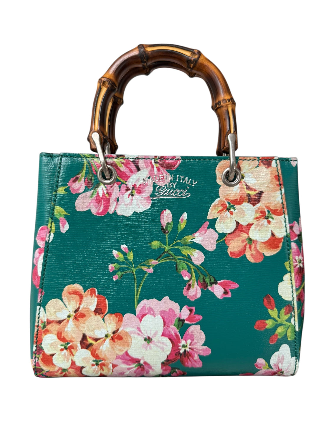 Gucci Bloom Bambus Bag / Shopper aus Leder