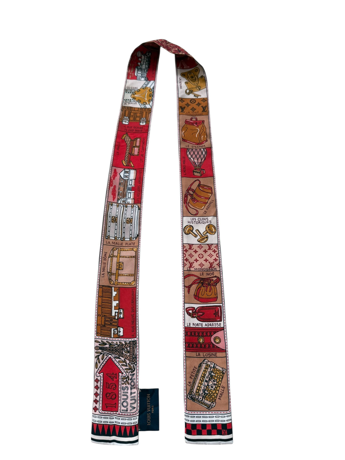 Louis Vuitton Silk Jeu De BB Baneau / Twilly