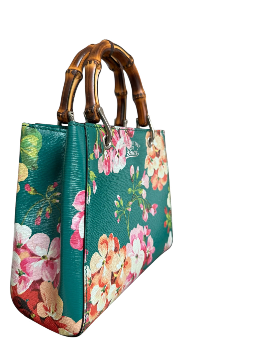 Gucci Bloom Bambus Bag / Shopper aus Leder