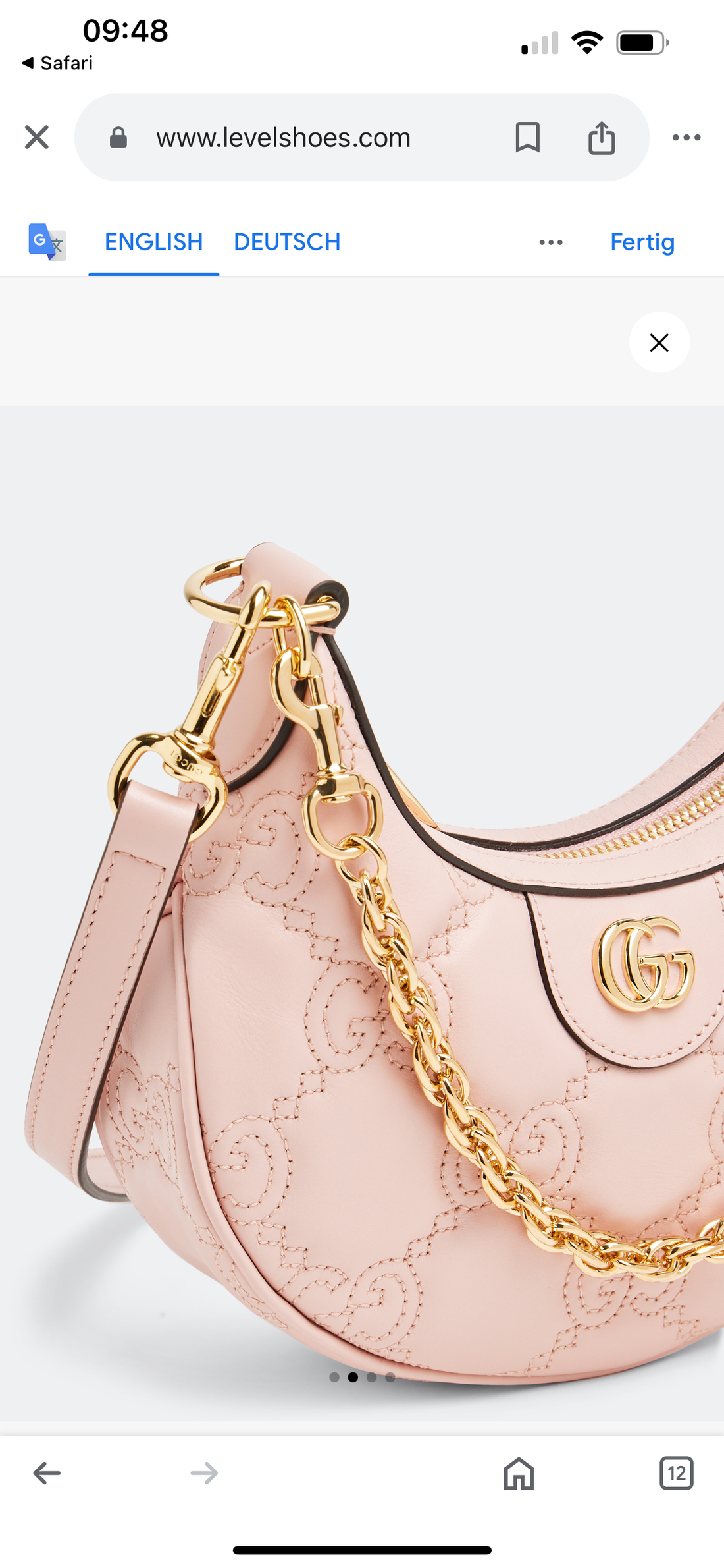 Gucci Mini Schultertasche