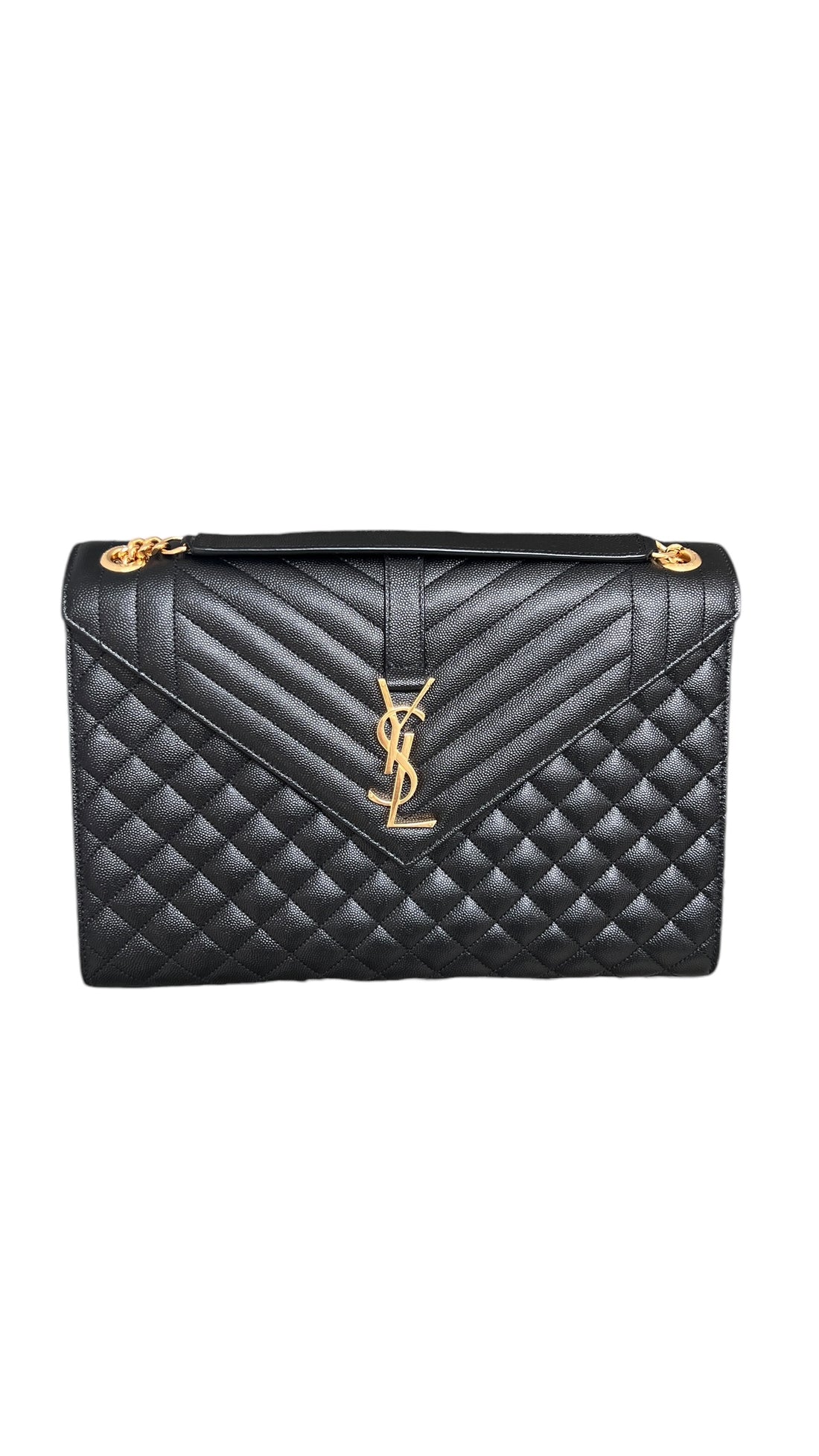 YSL Saint Laurent Envelope Large schwarz
