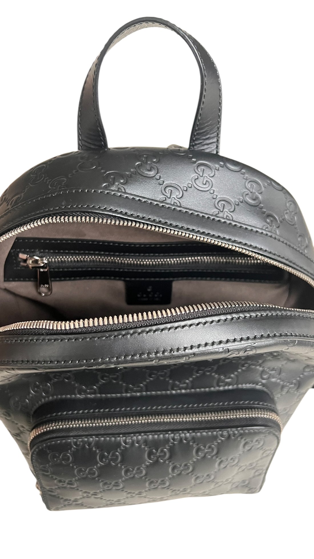 Gucci Guccissima Signature Rucksack Backpack S