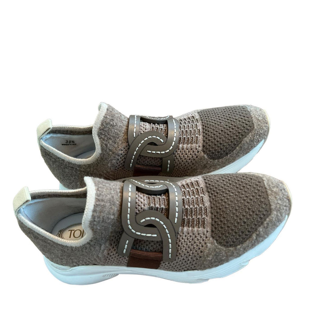 Tods Sneakers in taupe Grösse 39 1/2