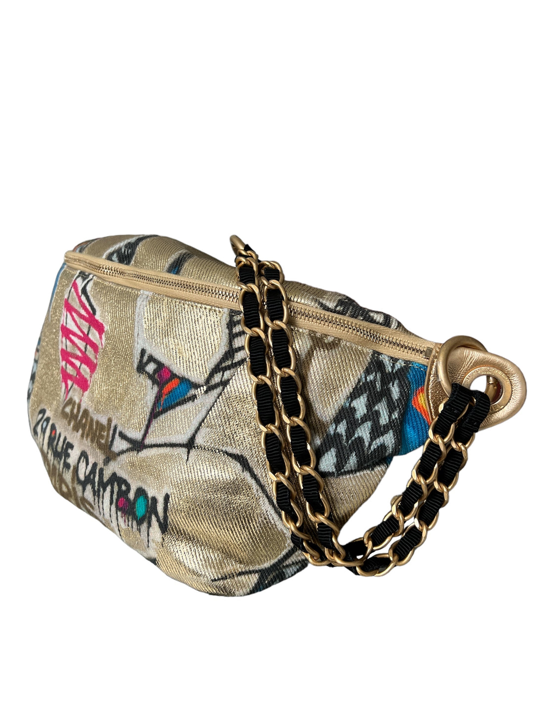 Chanel Waist Bum Bag Graffiti Street