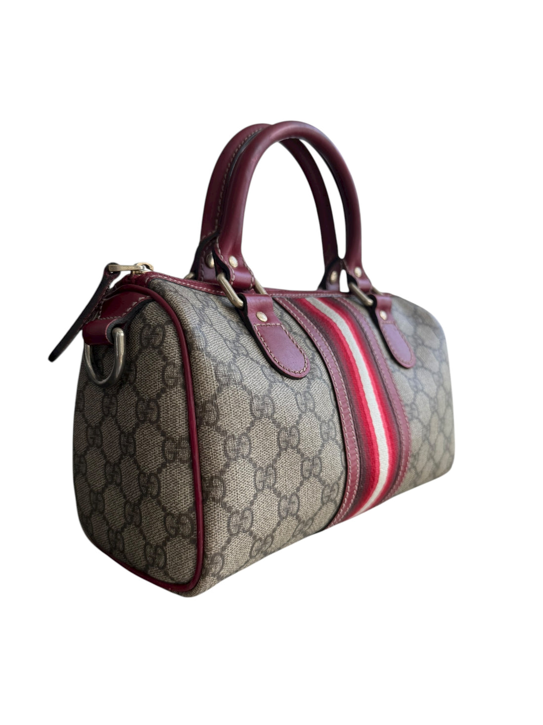 Gucci small Joy Boston Bag GG Supreme Web