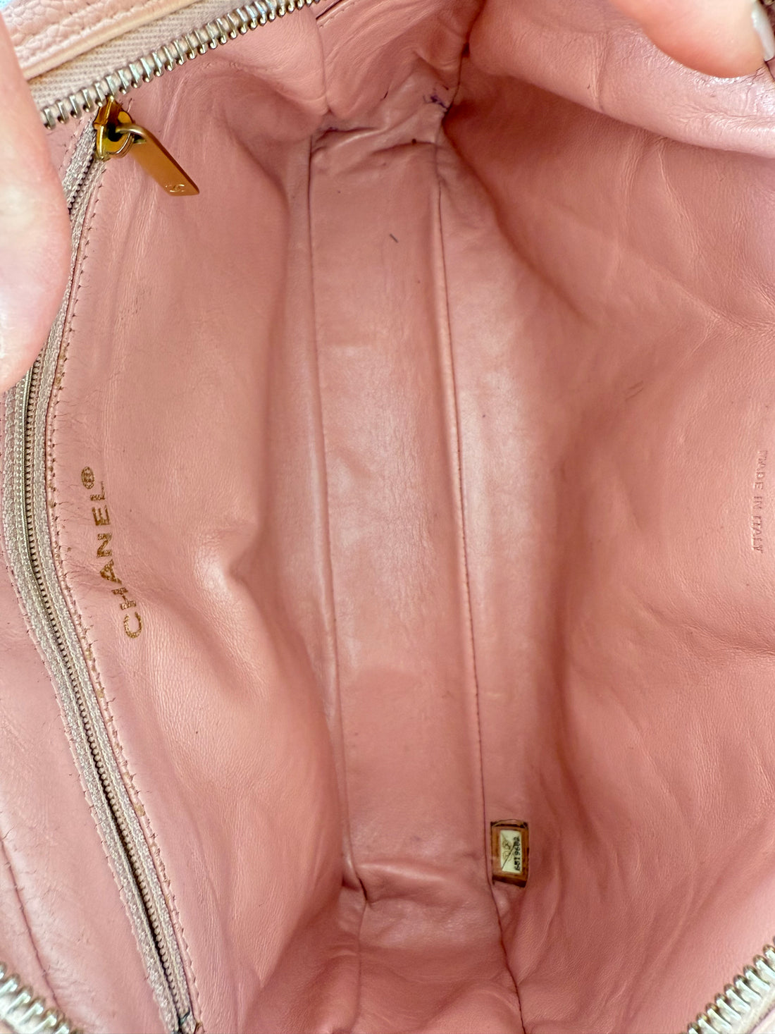 Chanel Vintage Camera Bag Schultertasche aus Caviarleder