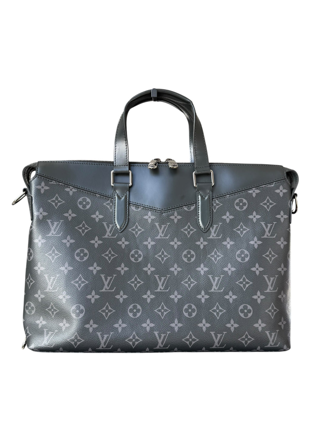 Louis Vuitton Briefcase Explorer Monigrsm Eclipse mit abnehmbaren und verstellbaren Schulterriemen