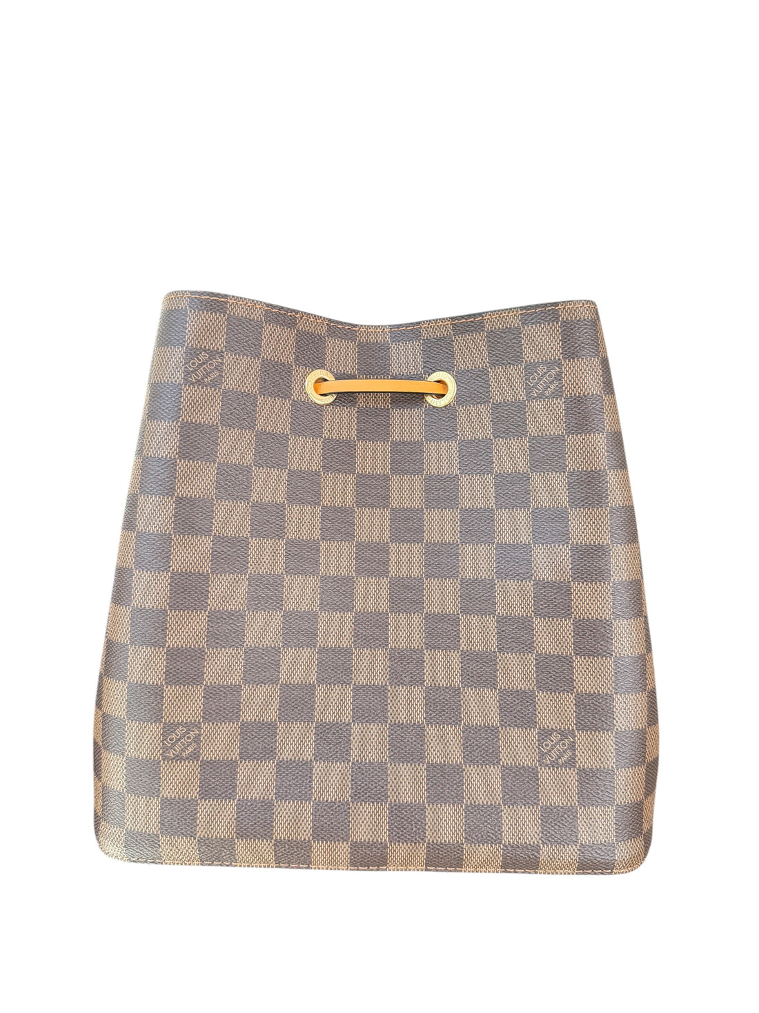 Louis Vuitton Néonoé MM Damier Ebene Safran