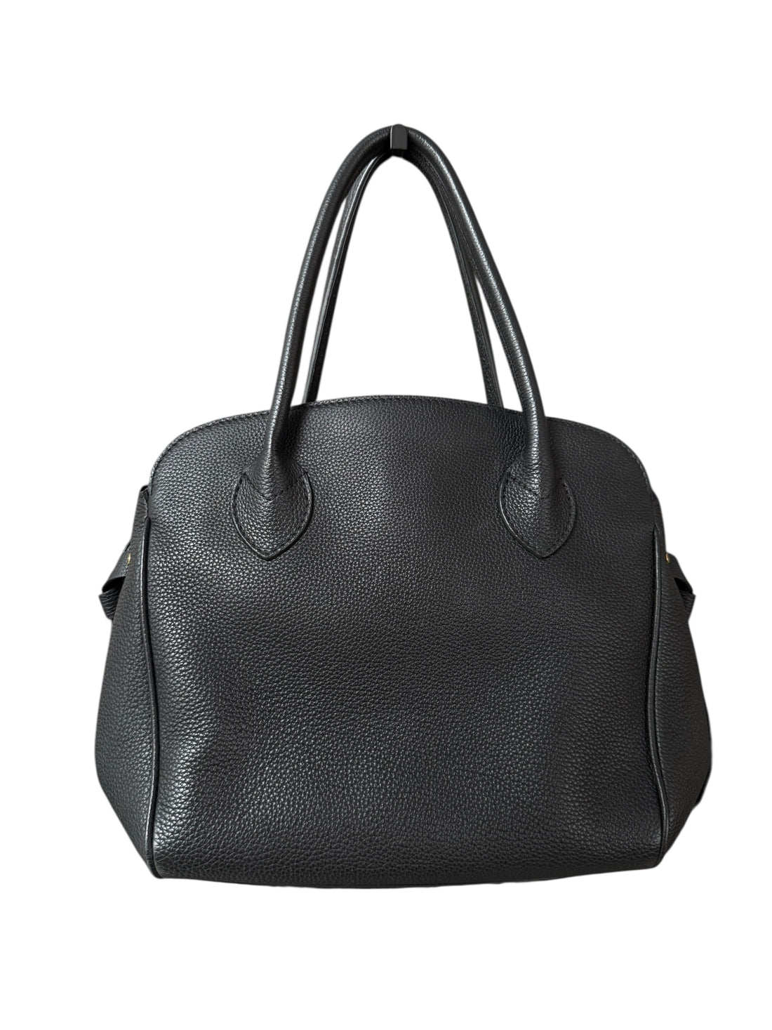 Louis Vuitton Milla pm aus schwarzem Kalbsleder