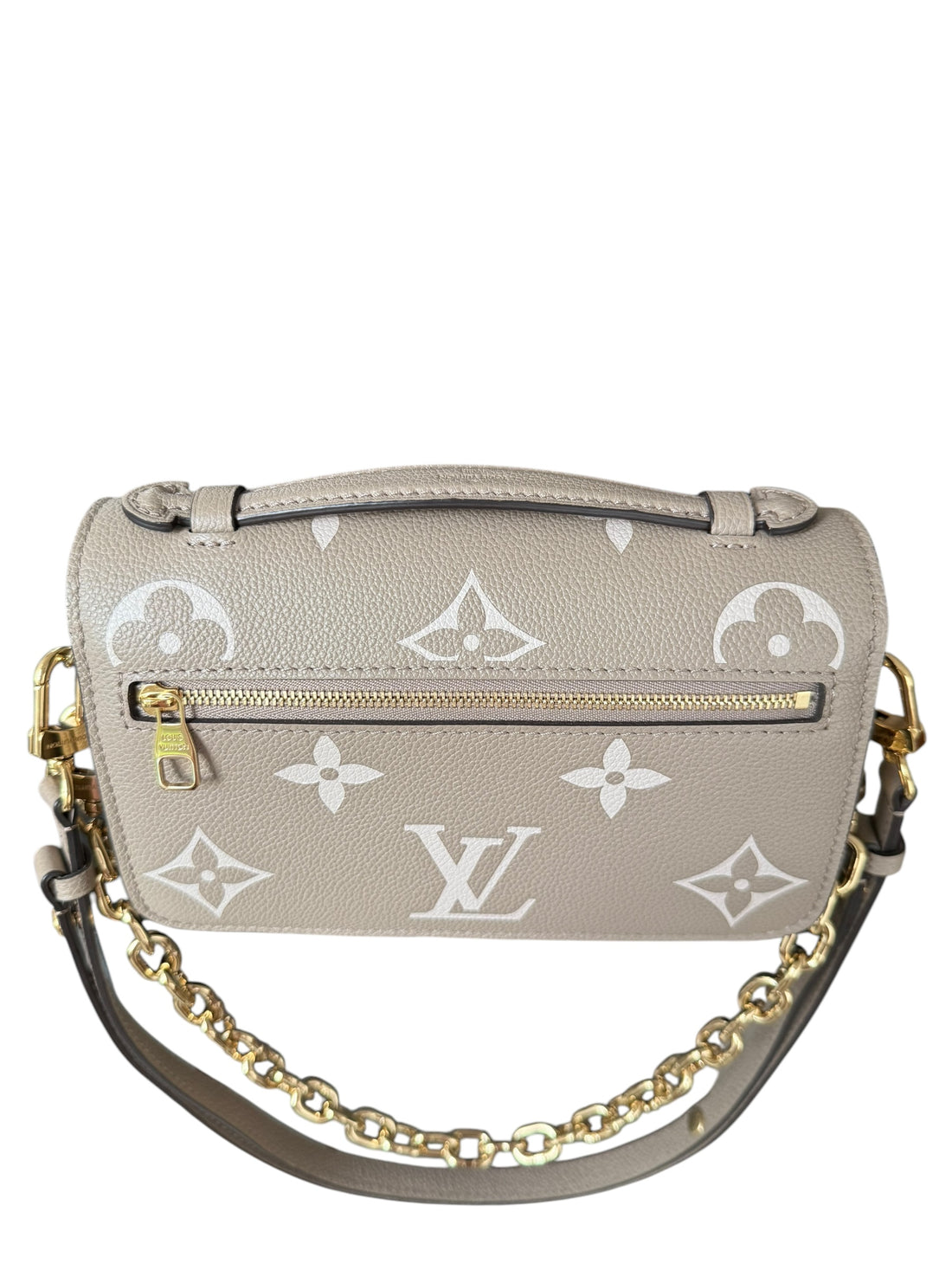 Louis Vuittion Metis Pochette East West Empreinte Leder Tourterelle