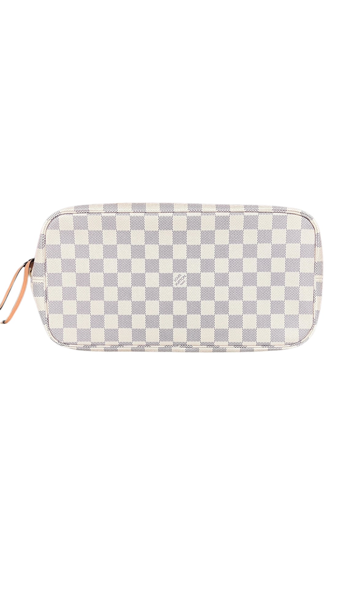 Louis Vuitton Neverfull Damier Azur Braided Rose
