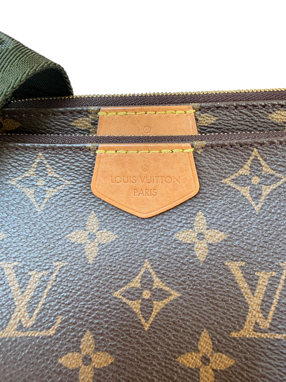 Louis Vuitton Multi Pochette Khaki Monogram Canvas