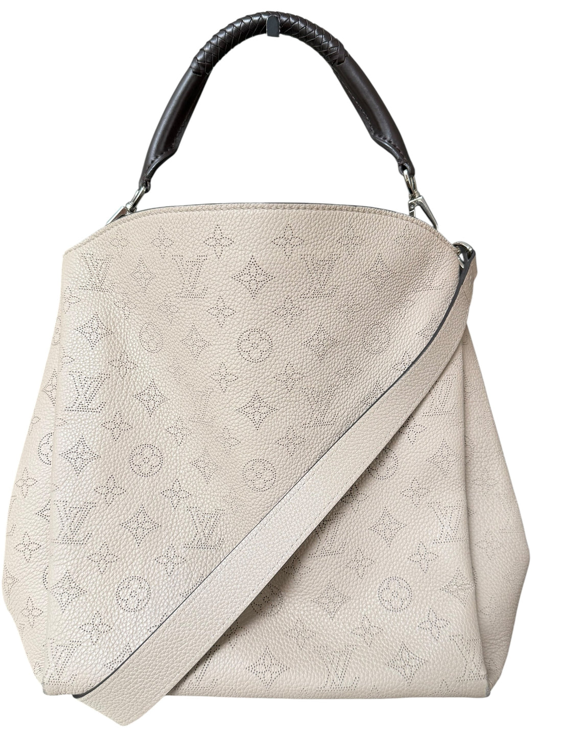 Louis Vuitton Babylone Mahina mit abnehmbarem Schulterriemen und Griff
