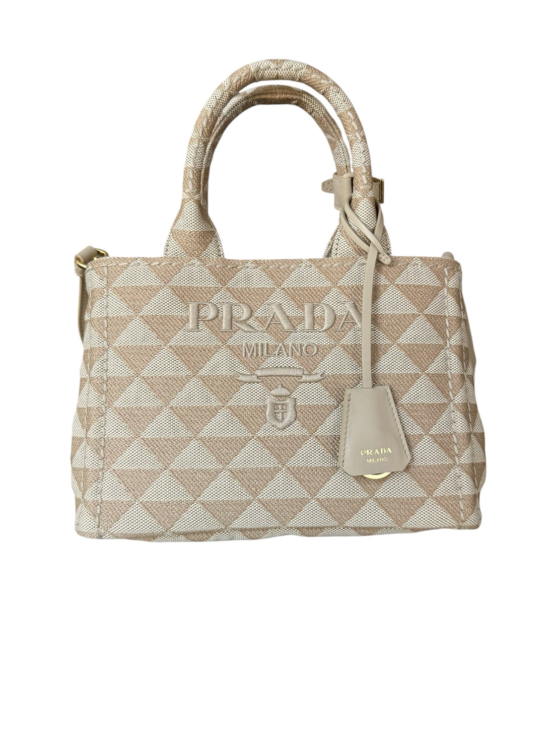 Prada Jardinière Tote Bag in small.