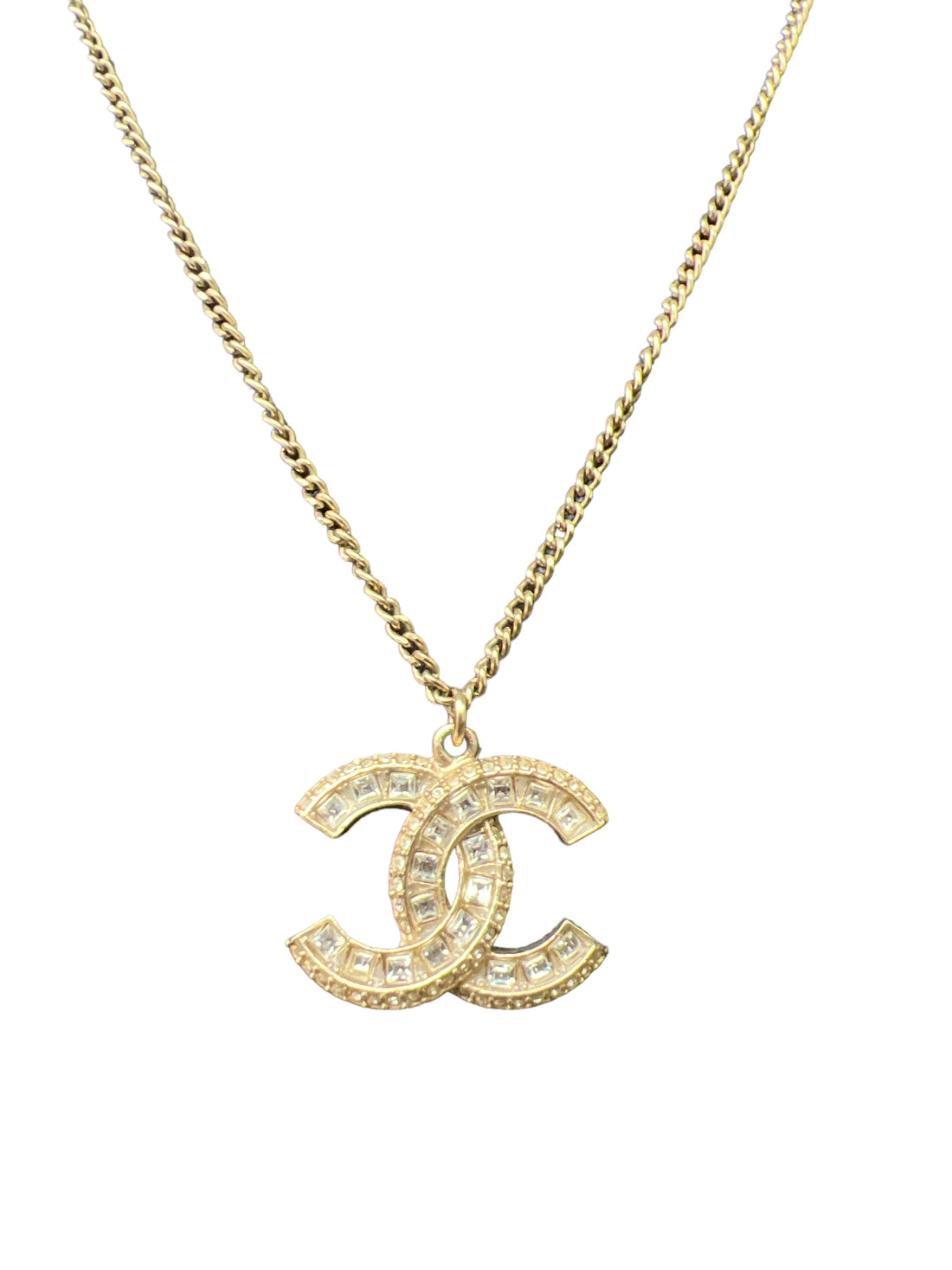 Chanel Kette mit CC Anhänger