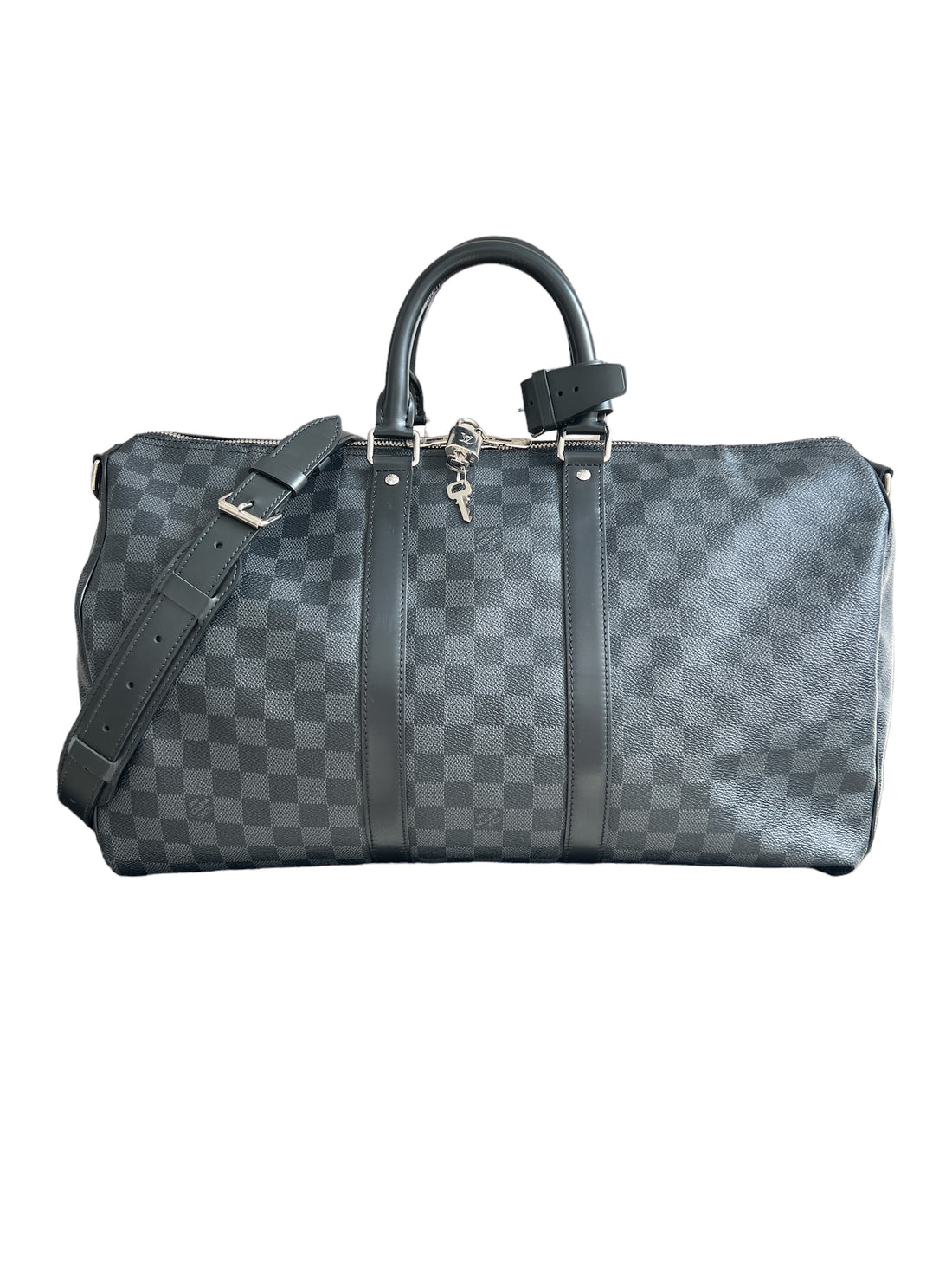 Louis Vuitton Keepall 45 in Damier Graphite Canvas