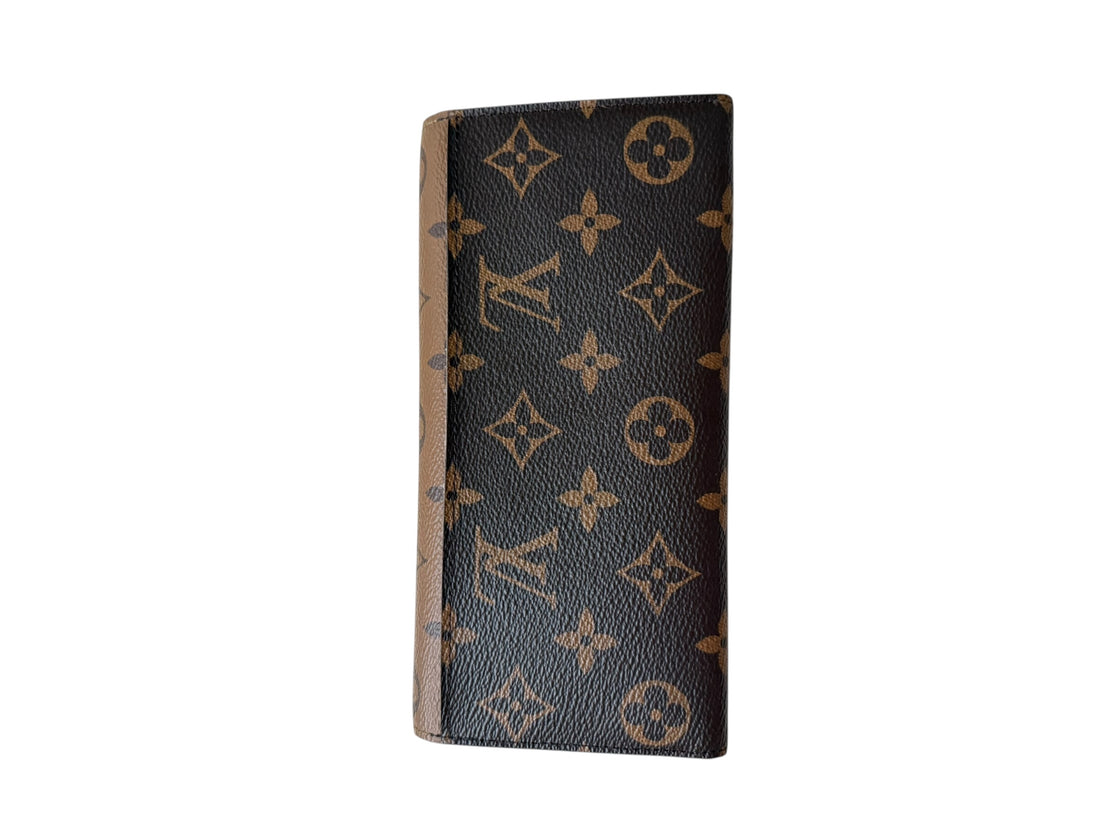 Louis Vuitton Emilie Geldbörse Monogram Reverse