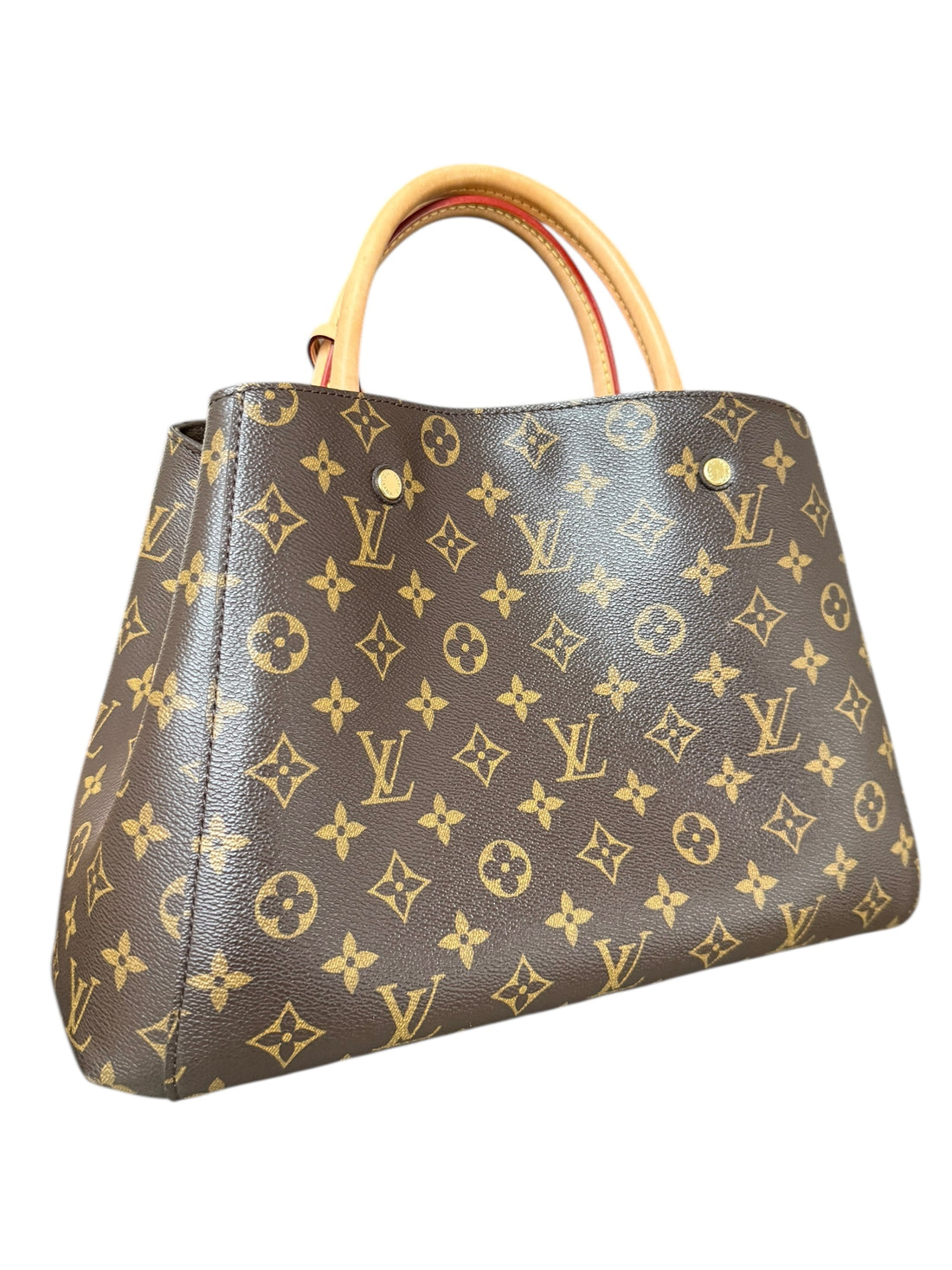Louis Vuitton Montaigne in Monogram Canvas mit abnehm- und verstellbaren Schulterriemen