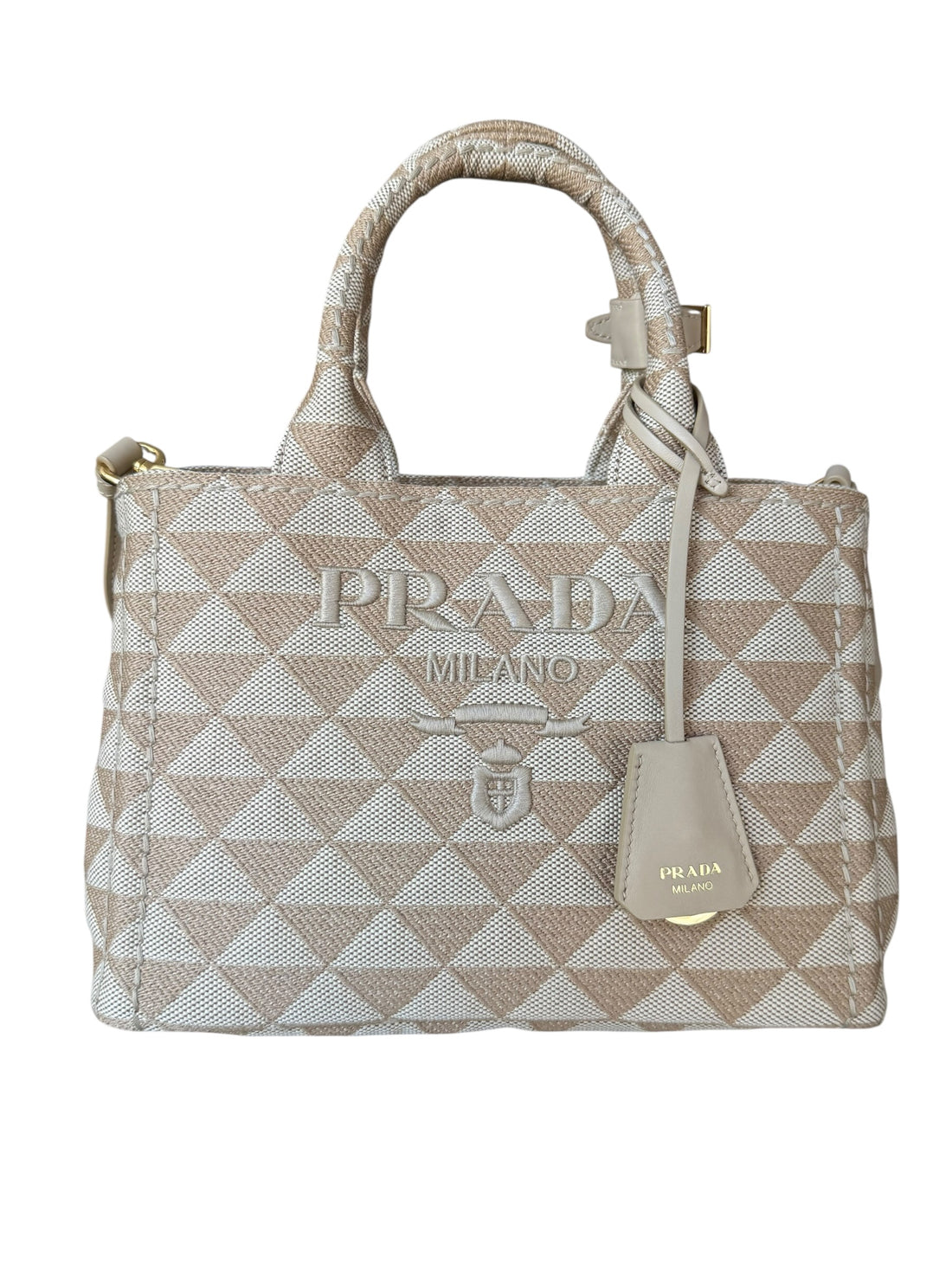 Prada Jardinière Tote Bag in small.