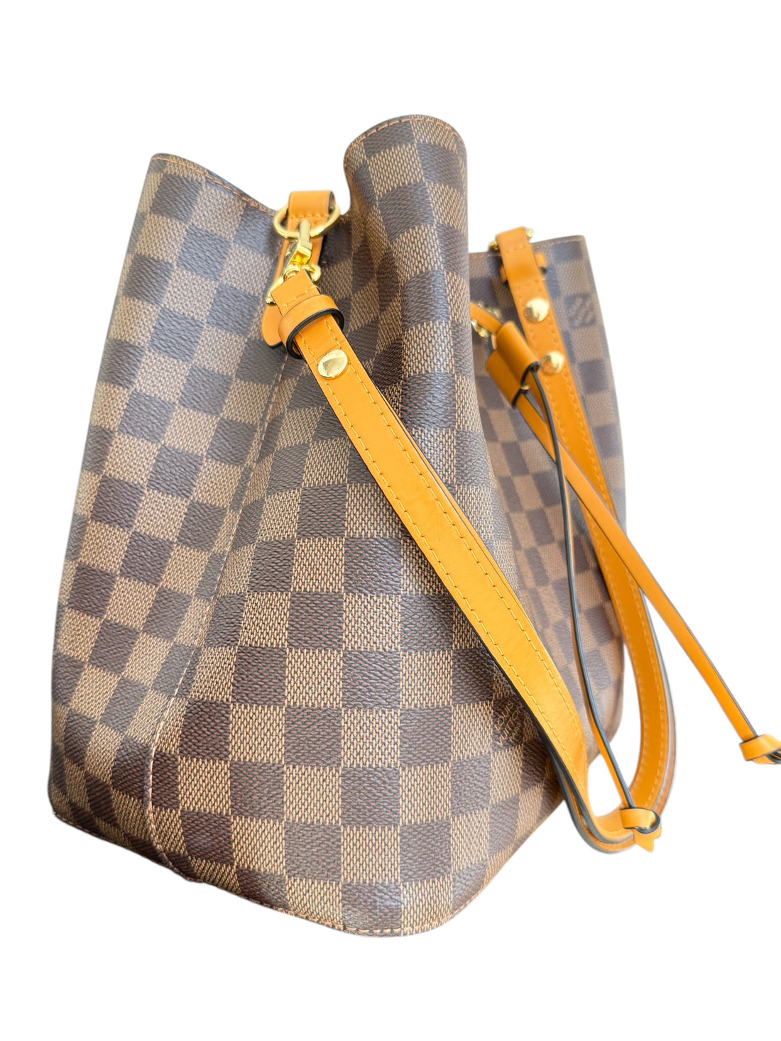 Louis Vuitton Néonoé MM Damier Ebene Safran