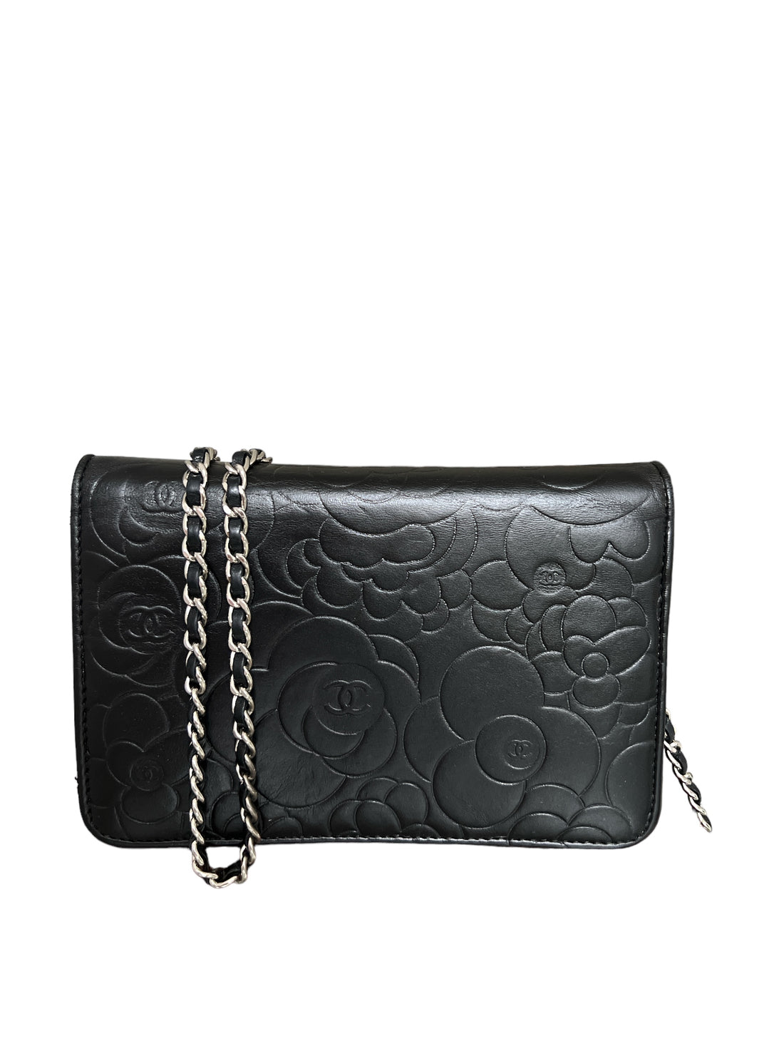 Chanel WOC Wallet on Chain Camellia