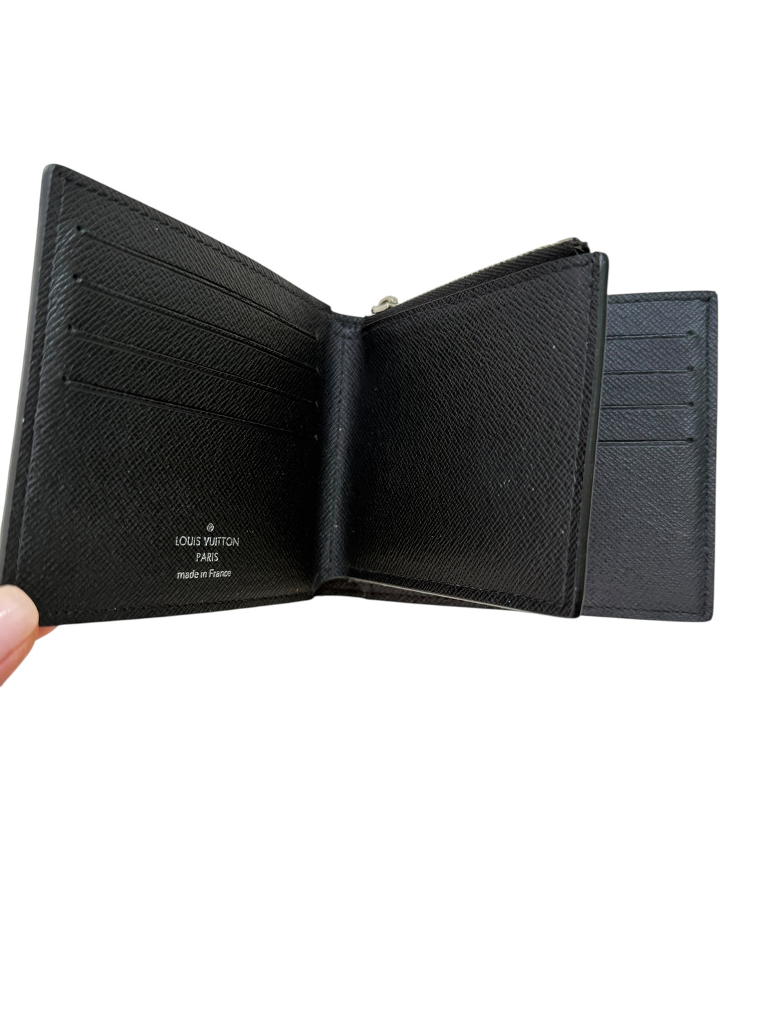 Louis Vuitton Amerigo Geldbörse in Damier Graphite
