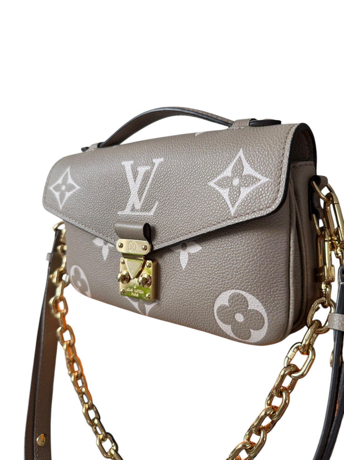 Louis Vuittion Metis Pochette East West Empreinte Leder Tourterelle