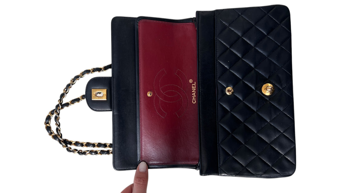 Chanel Classic Timeless Double Flap Bag Vintage