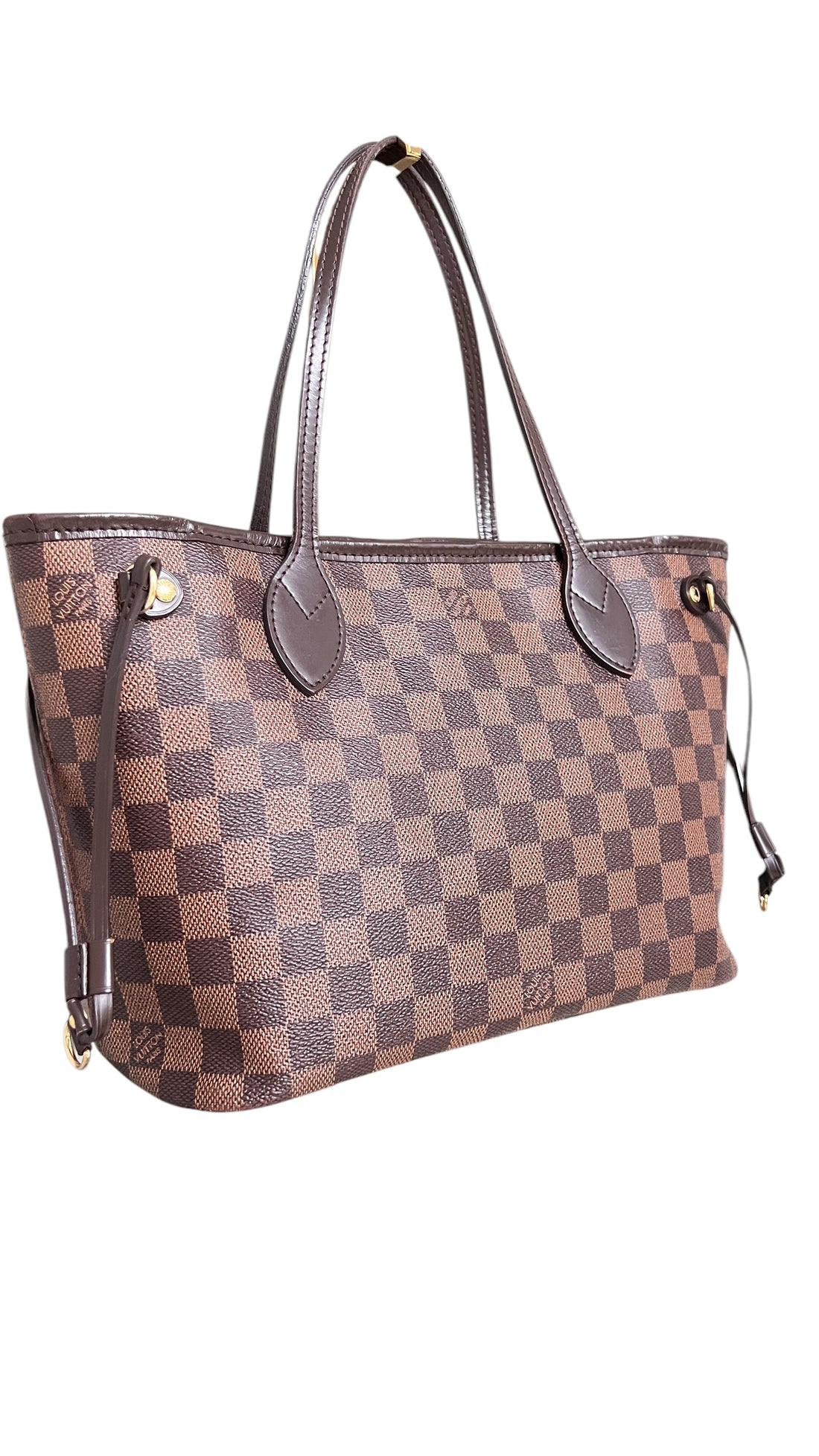 Louis Vuitton Neverfull pm in Damier Ebene Canvas