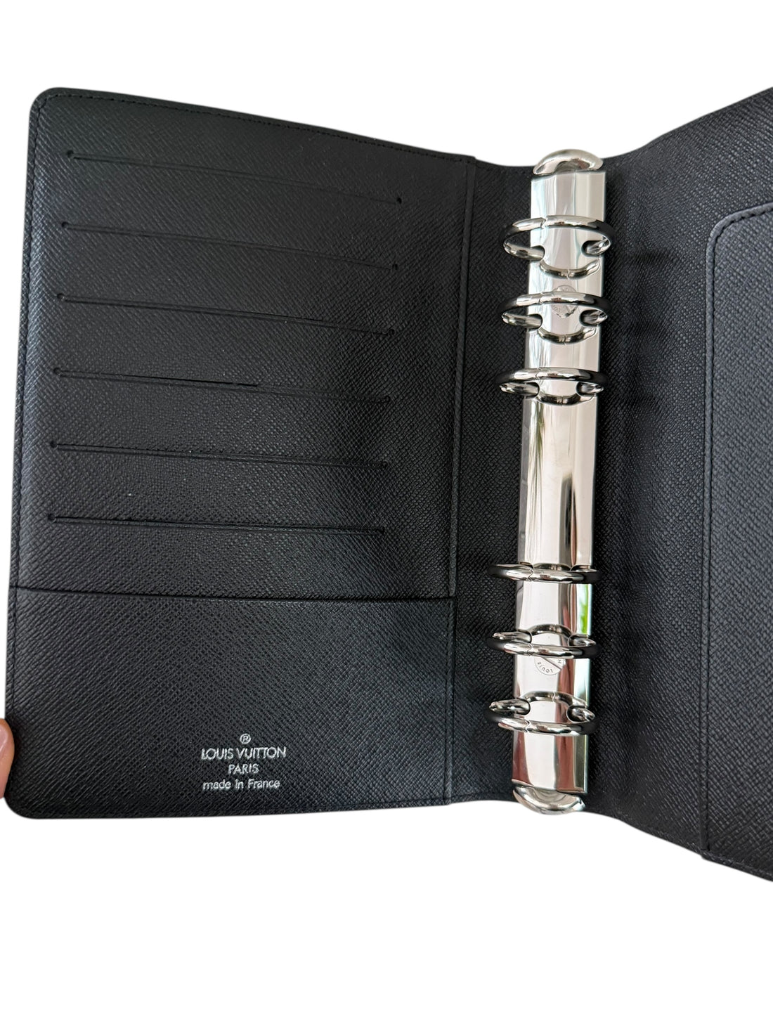 Louis Vuitton Agenda fonctionnel MM in Damier Graphite