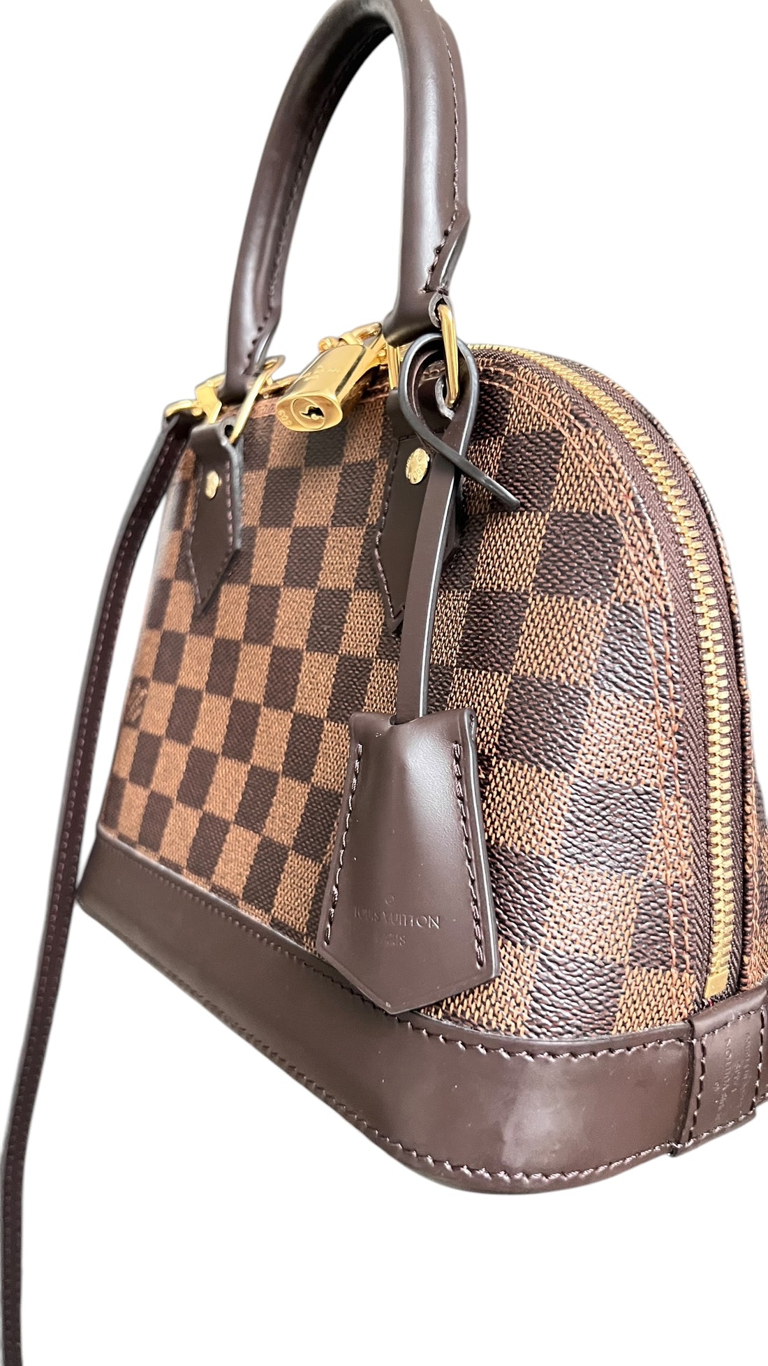 Louis Vuitton Alma BB Damier Ebene Canvas