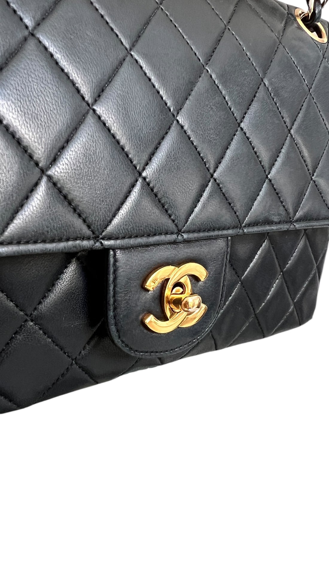Chanel Classic Timeless Double Flap Bag Vintage
