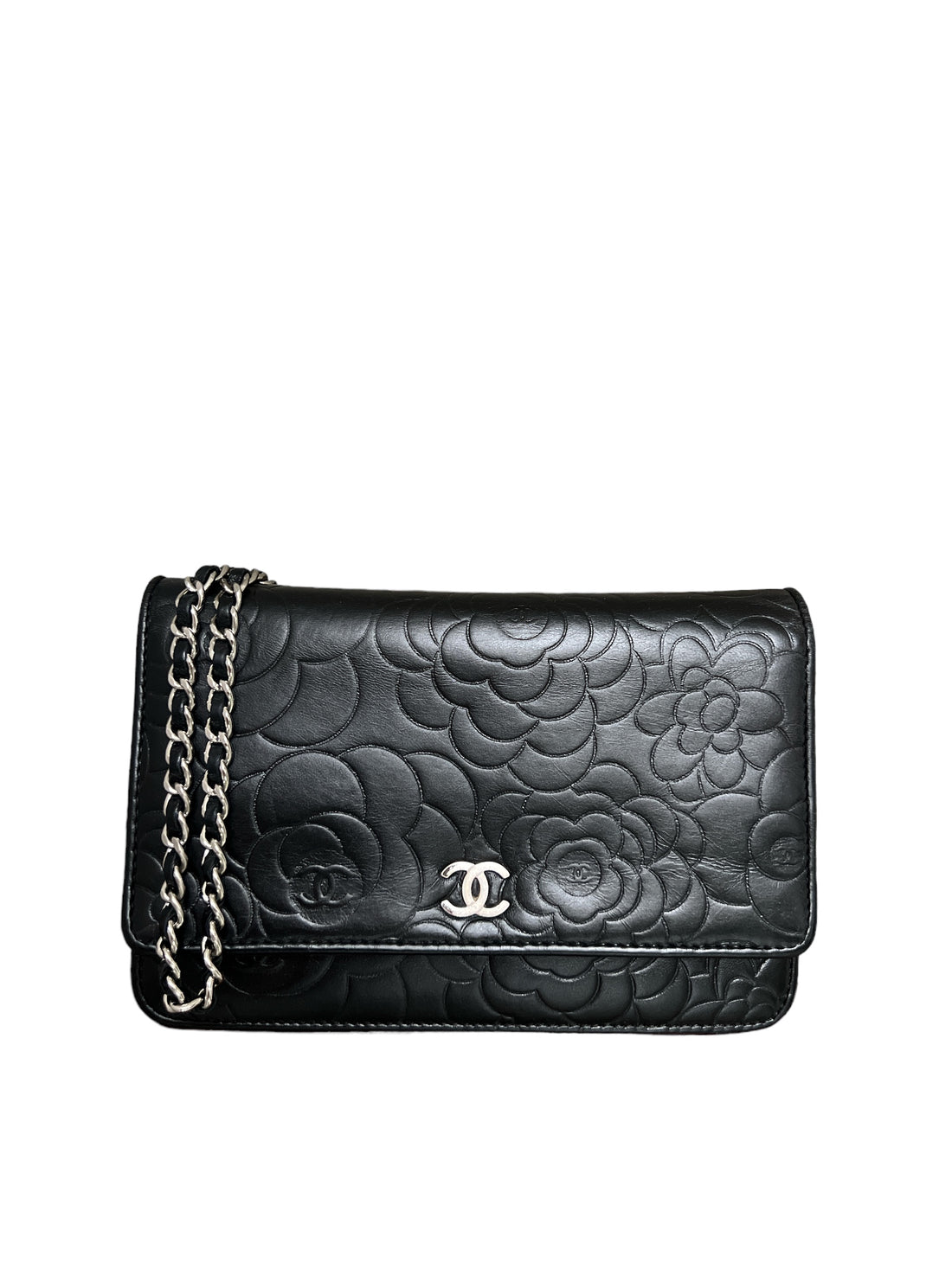 Chanel WOC Wallet on Chain Camellia