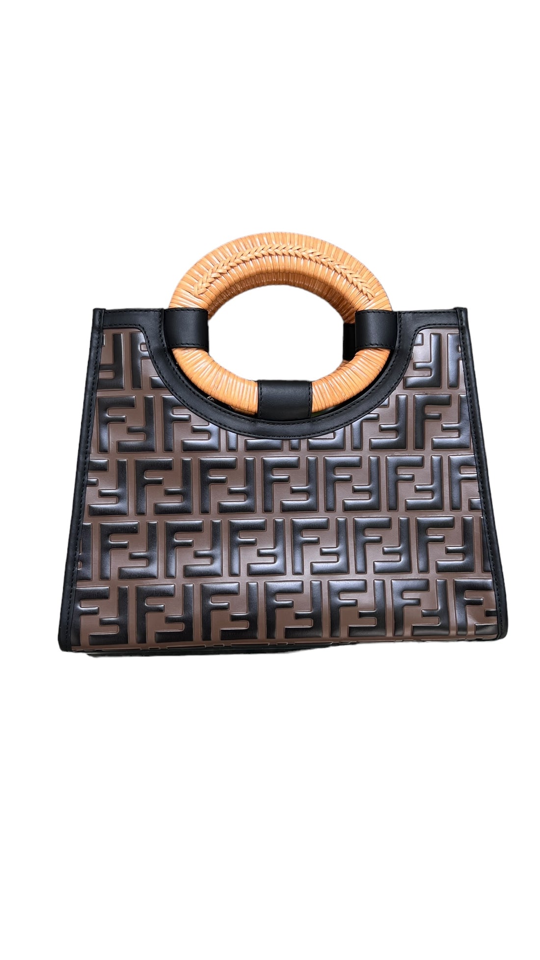 FENDI Fendi Runaway Zucca Tote Bag