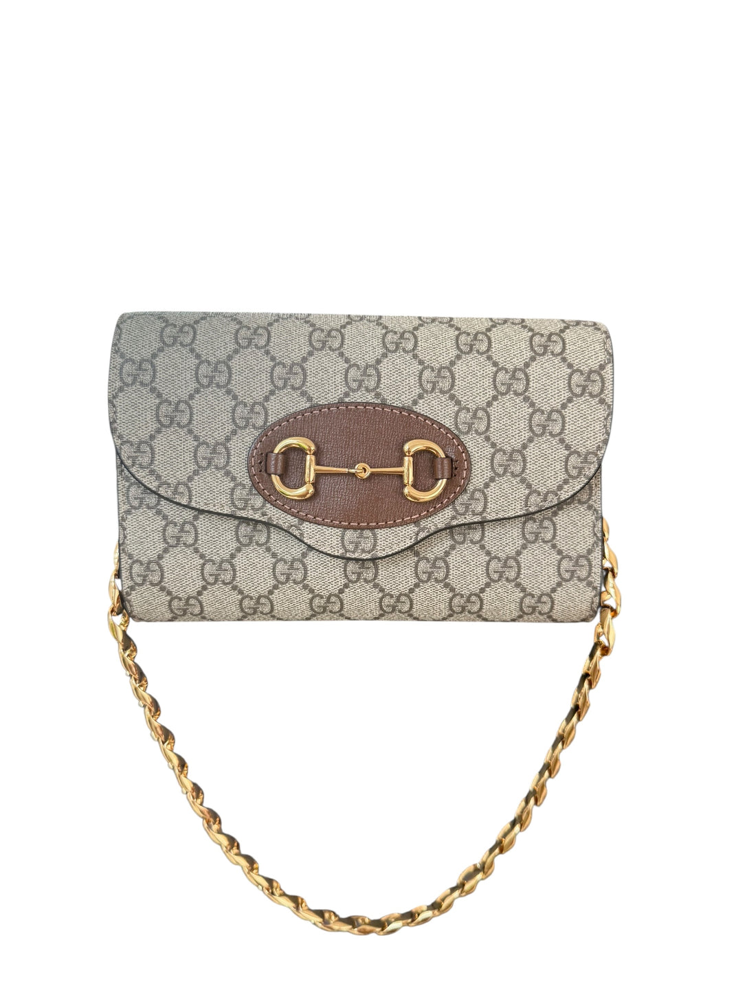 Gucci Horsebit 1955 Mini Schultertasche mit einem abnehmbarem Schulterriemen