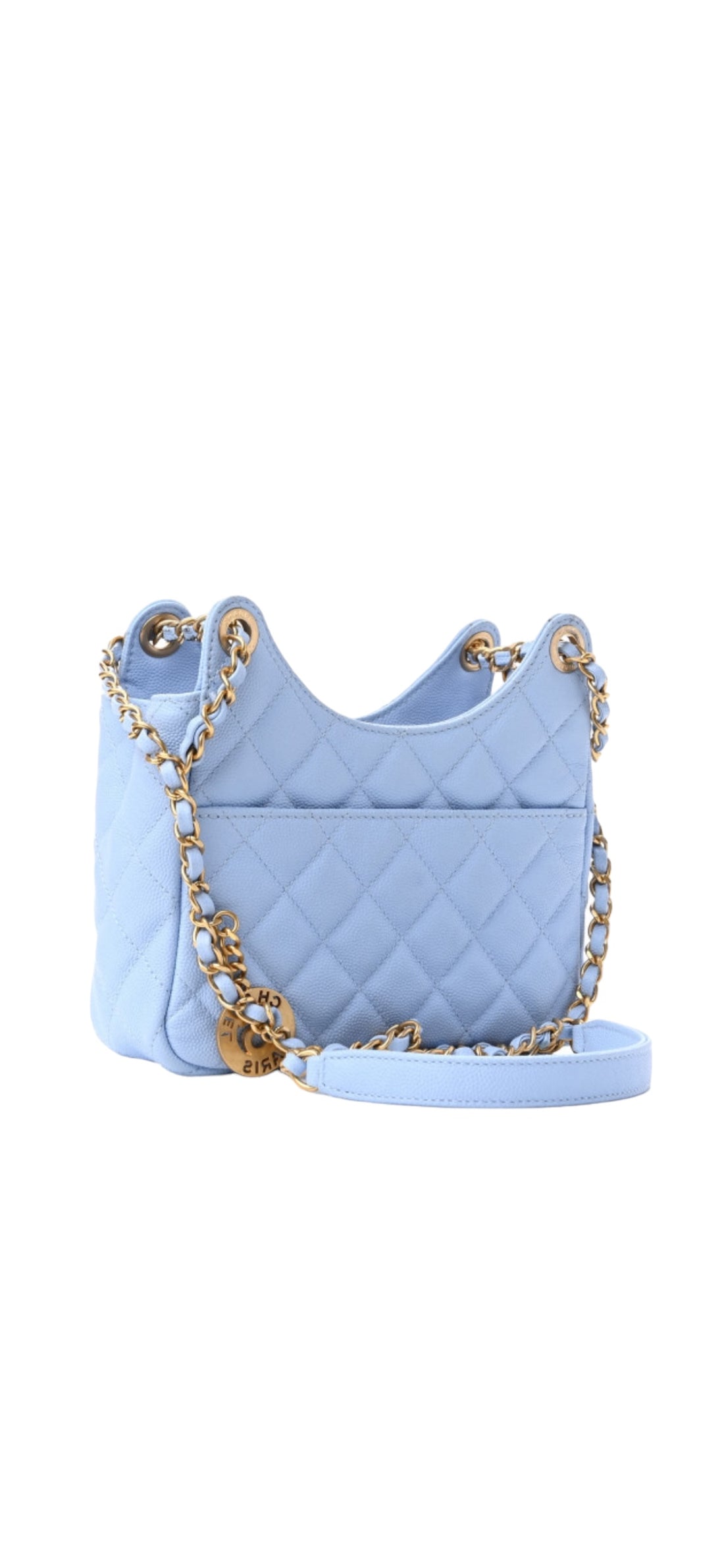 Chanel small Wavy Hobo Bag