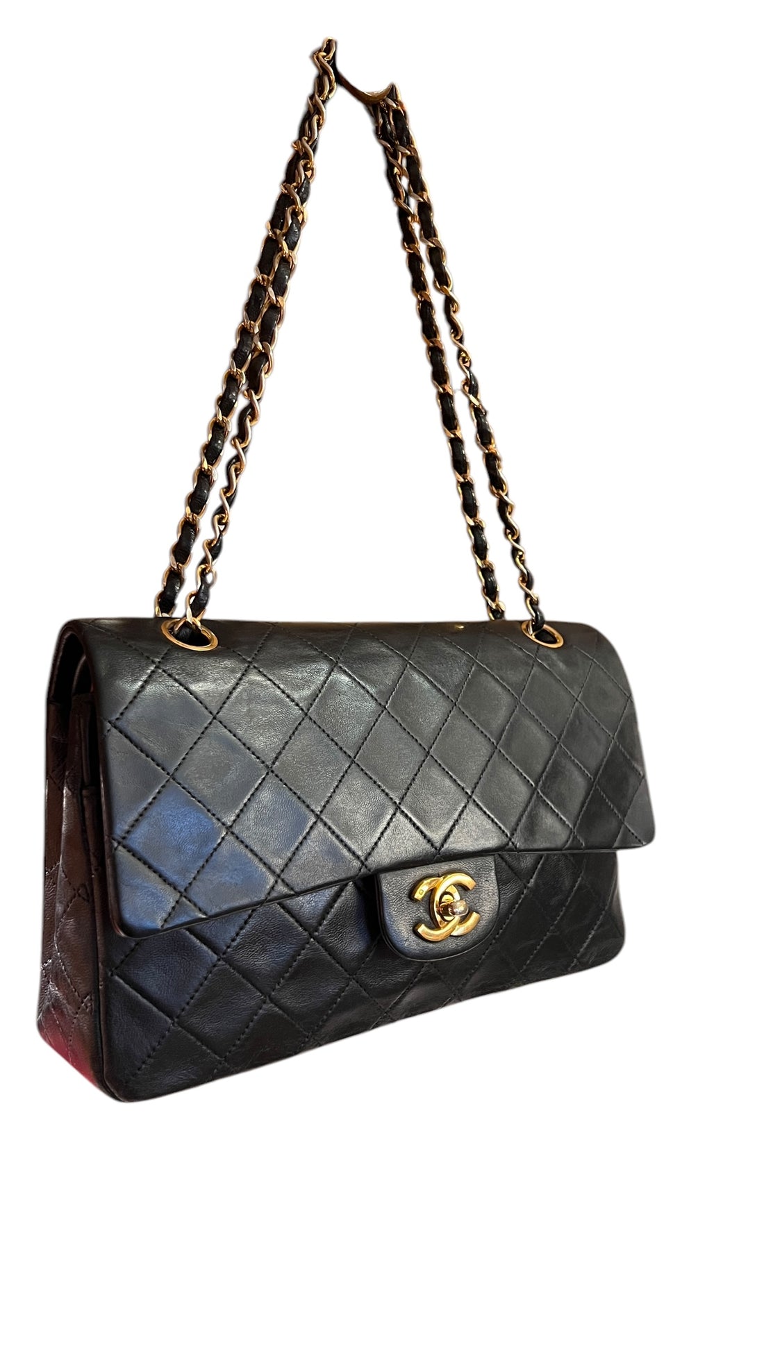Chanel Classic Timeless Medium Double Flap Bag Vintage