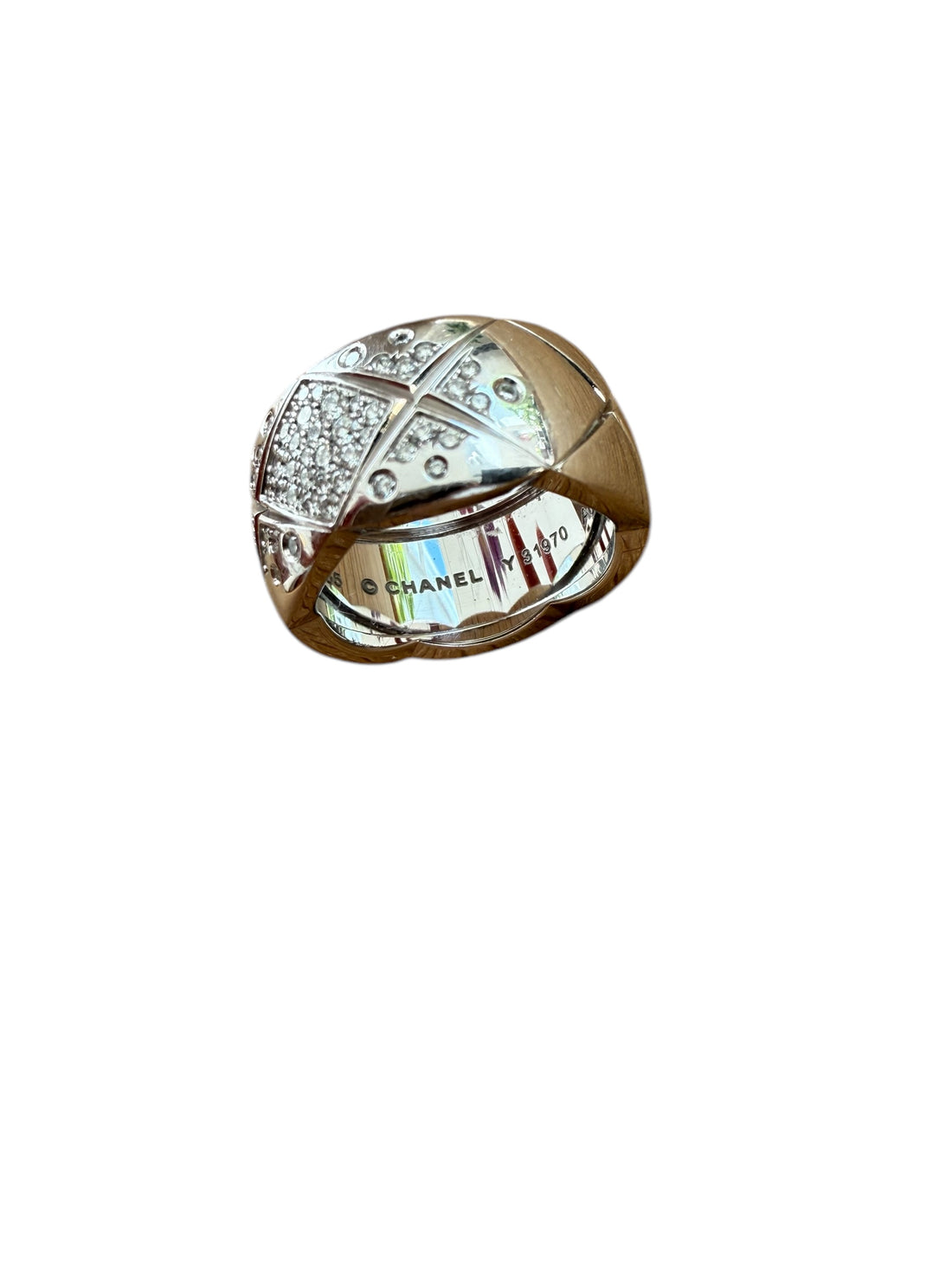 Chanel Coco Crush Ring Weissgold