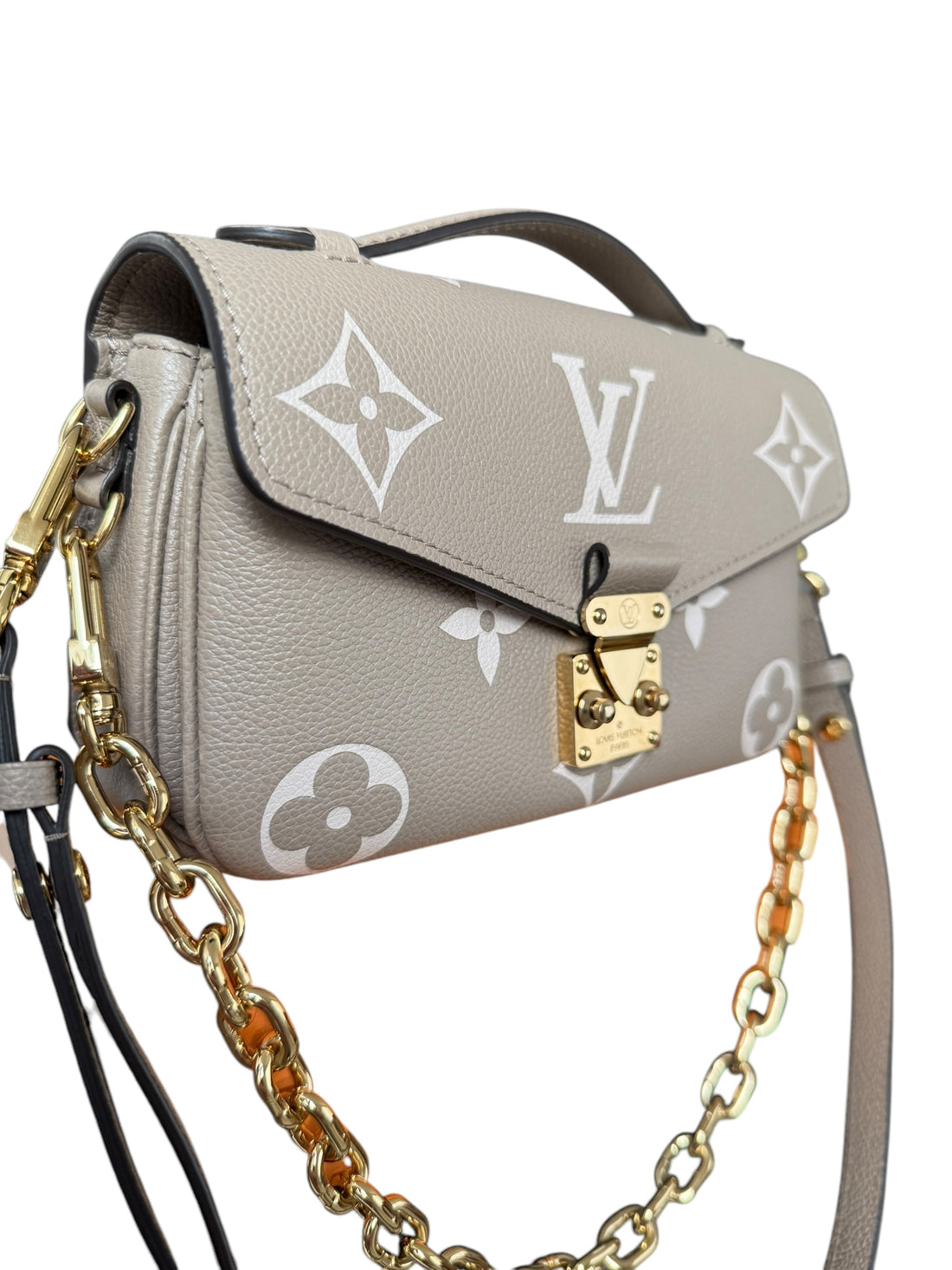 Louis Vuittion Metis Pochette East West Empreinte Leder Tourterelle