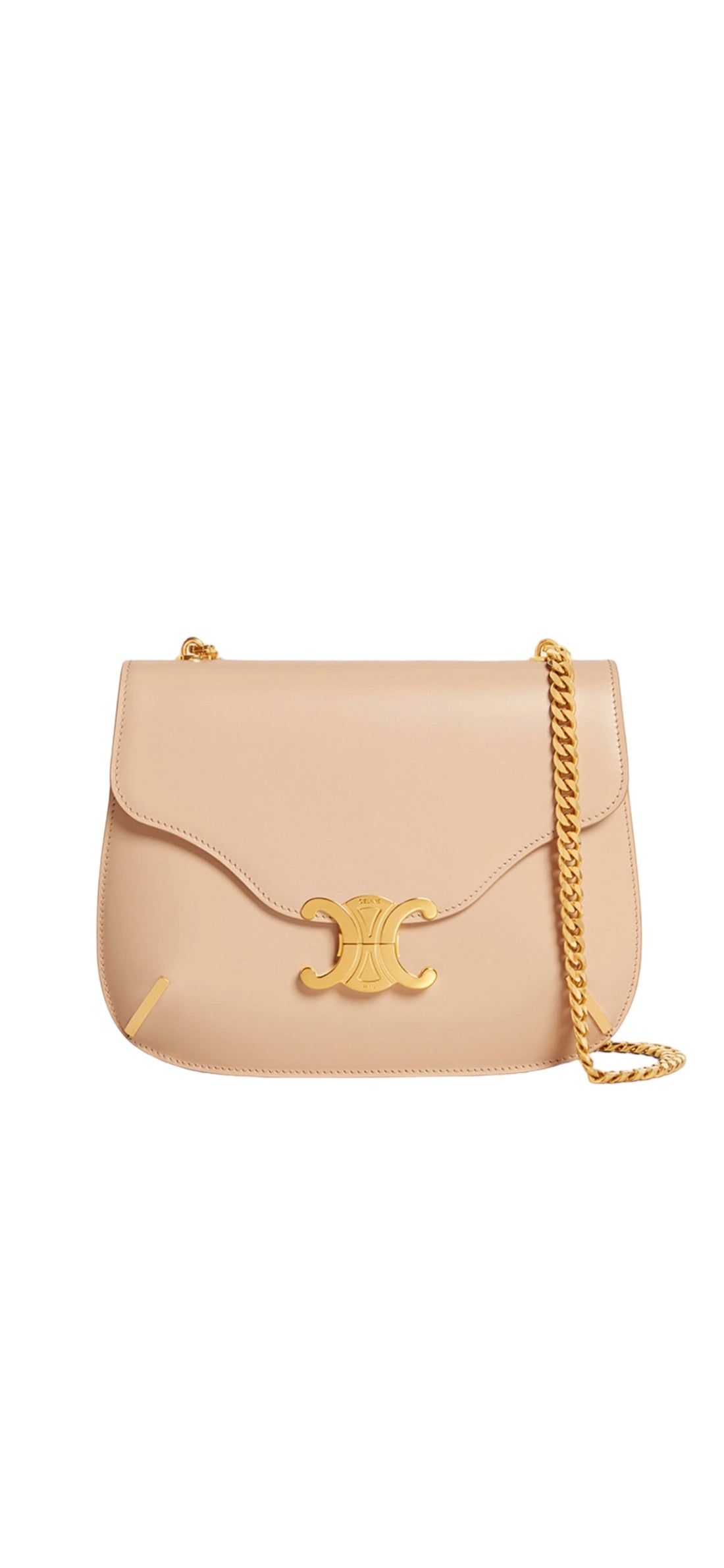 Celine Triomphe Umhängetasche mit Kette