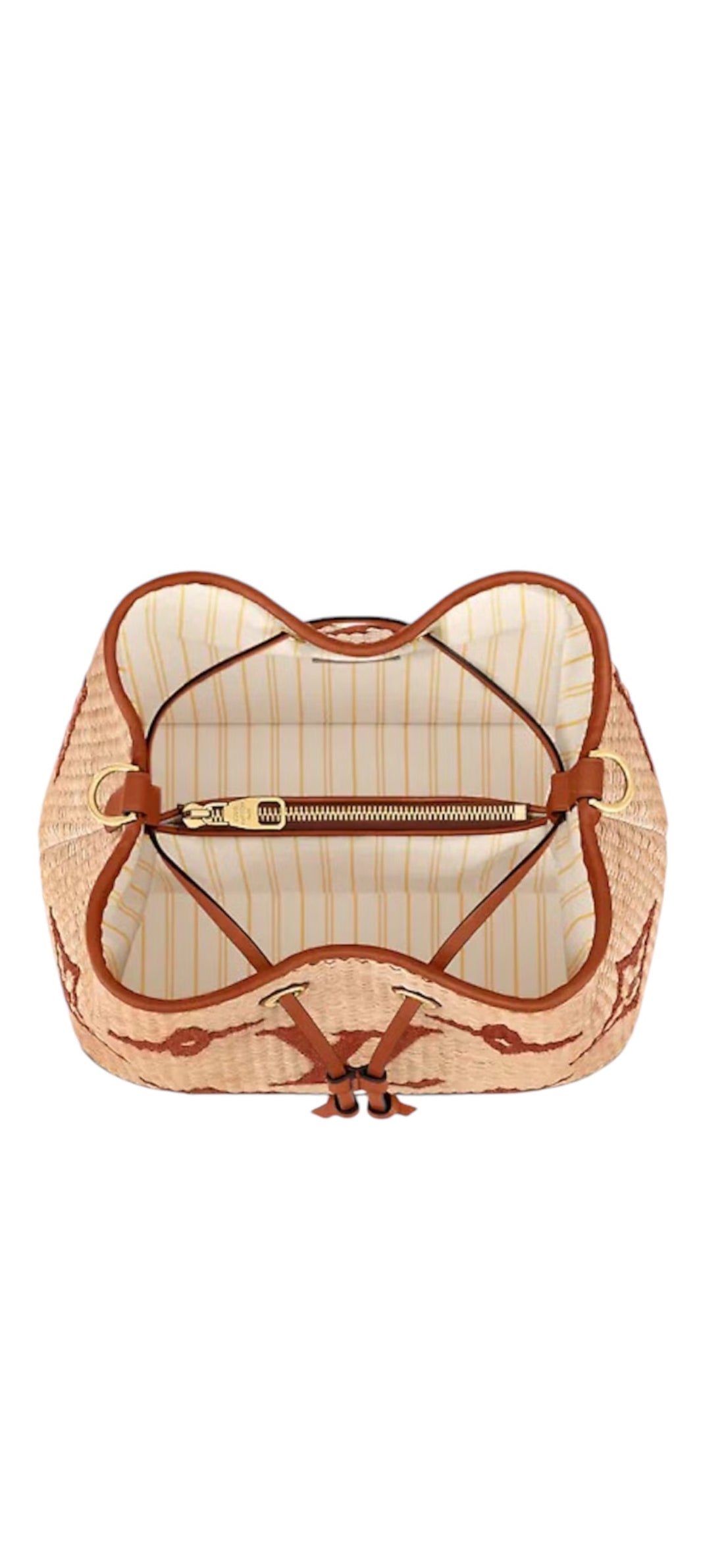 Louis Vuitton Néonoé Monogram Raffia Tan