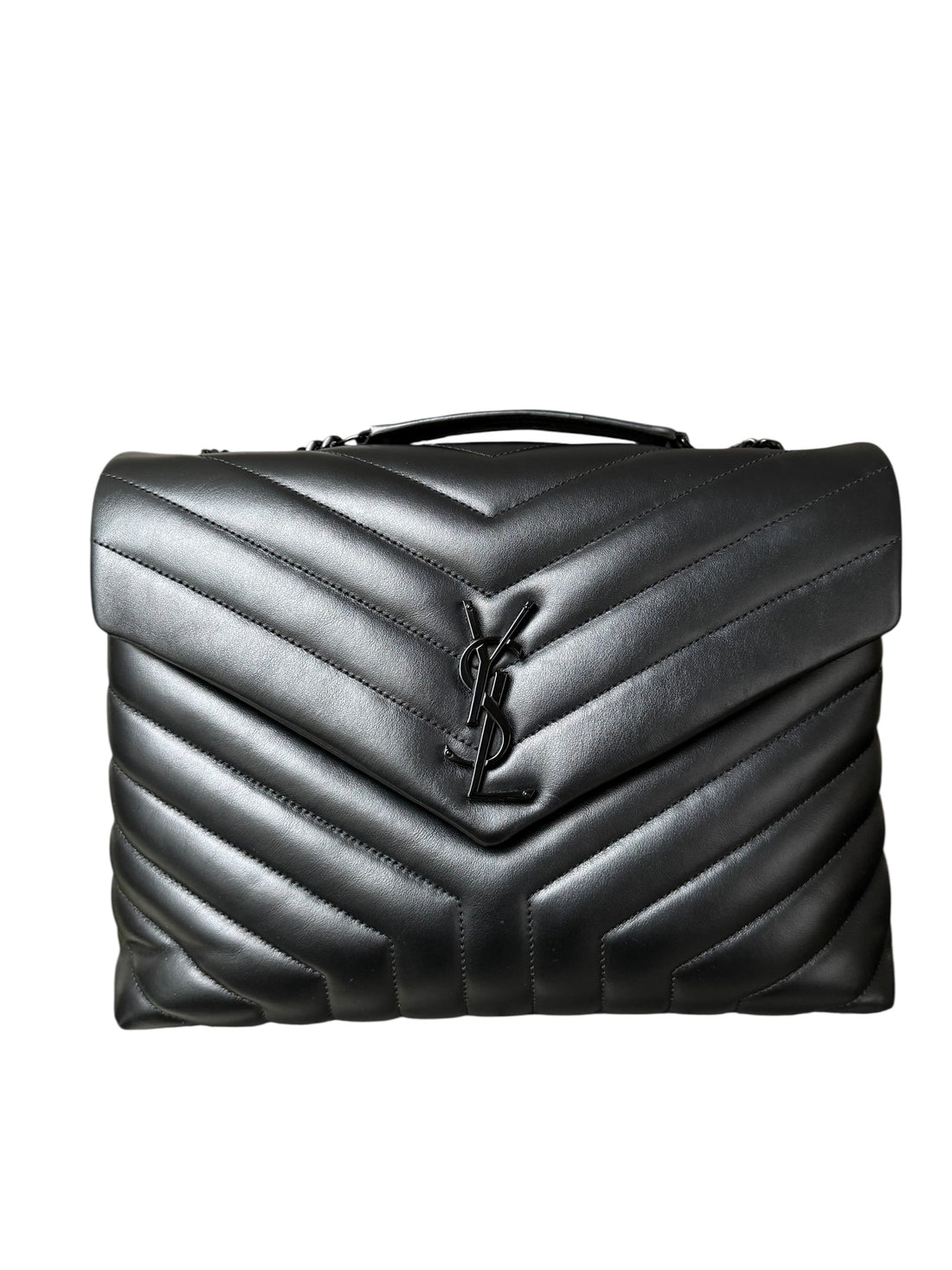 YSL Saint Laurent Loulou Allblack Medium