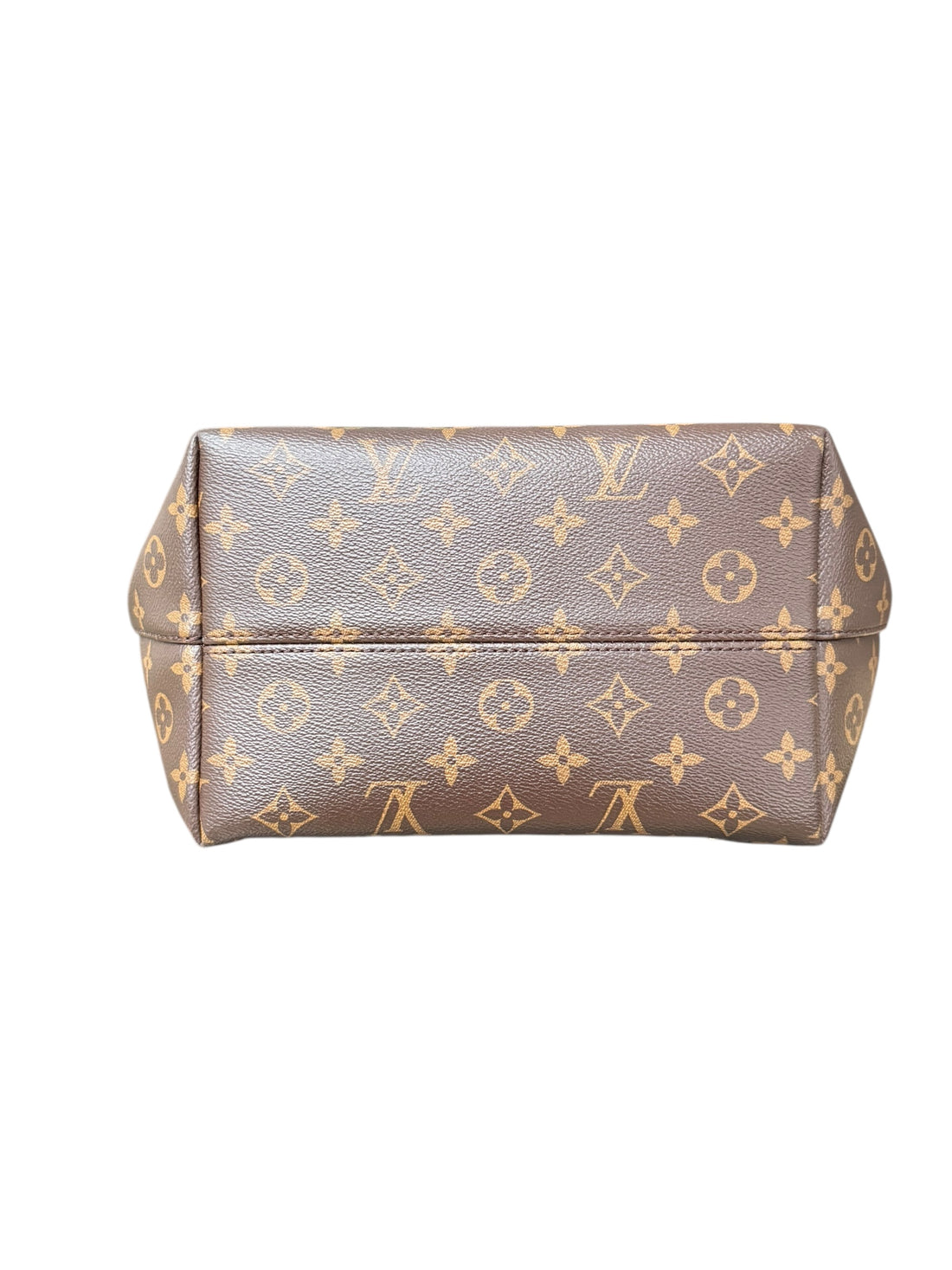 Louis Vuitton Montsouris PM Monogram schwarz. Lederbesatz. Herstellungsjahr 2021.