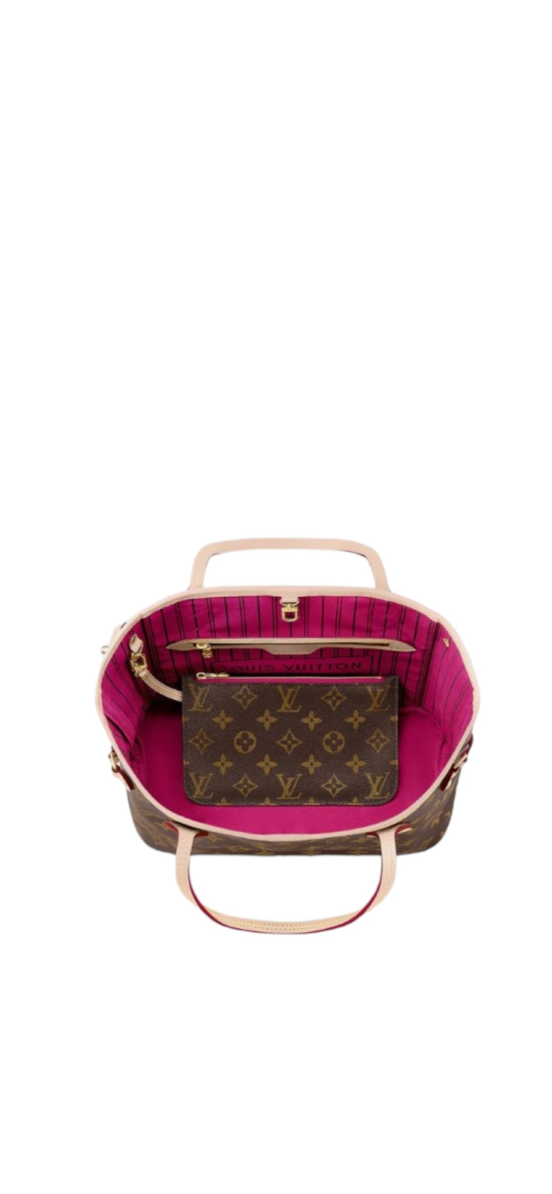 Louis Vuitton Neverfull pm Monogram pivoine