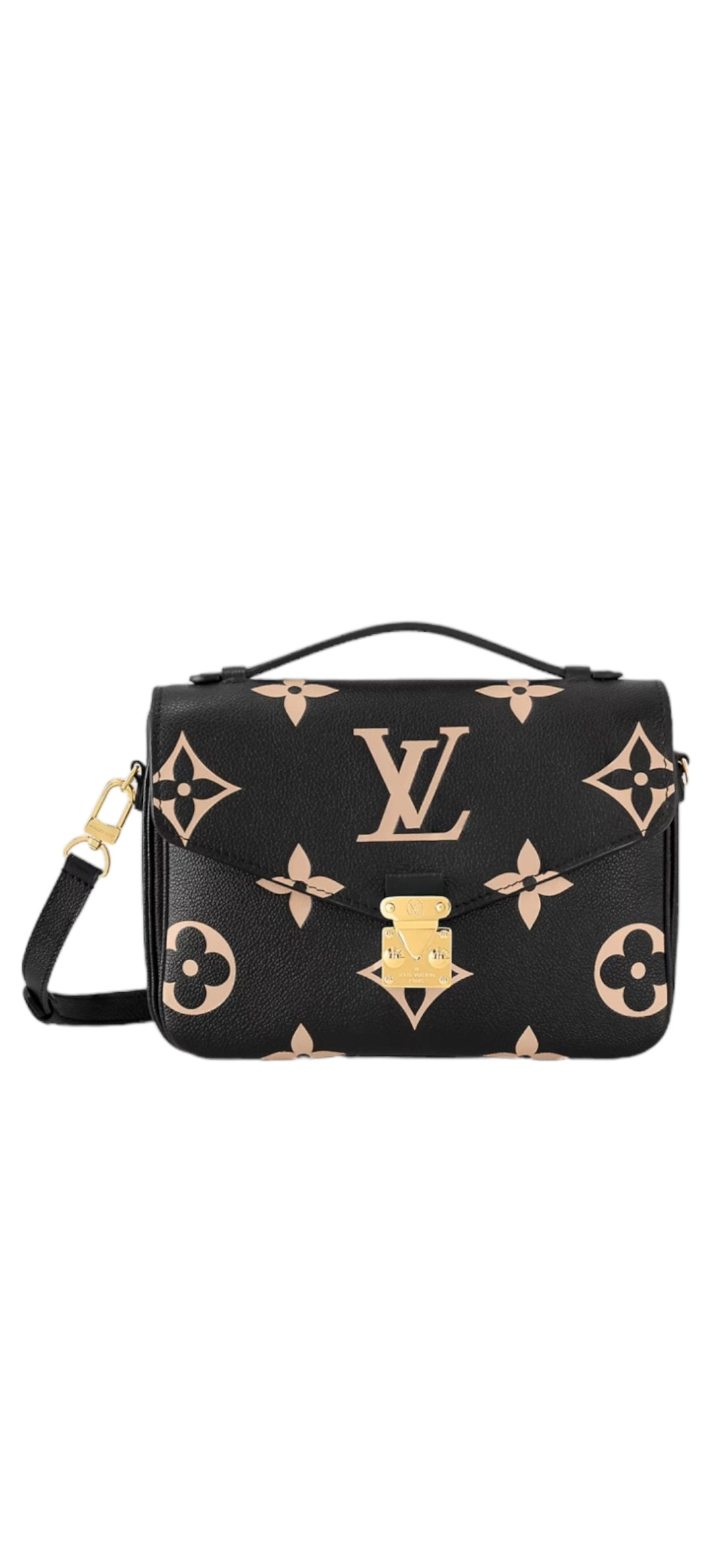 Louis Vuitton Pochette Métis Monogram Empreinte Leder Bicolor