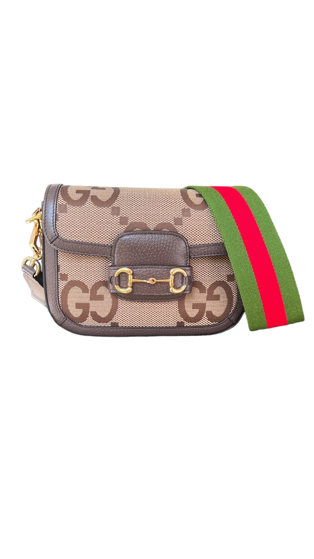 Gucci Horsebit Jumbo GG mini Canvas