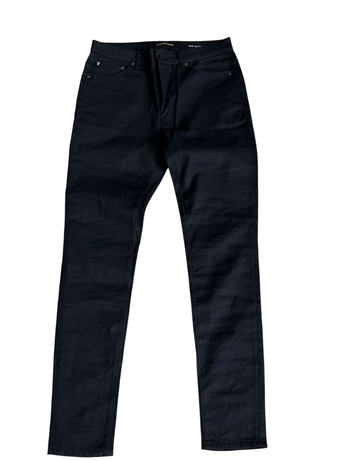 YSL Saint Laurent Jeans schwarz in Grösse 32 entspricht einer 38.