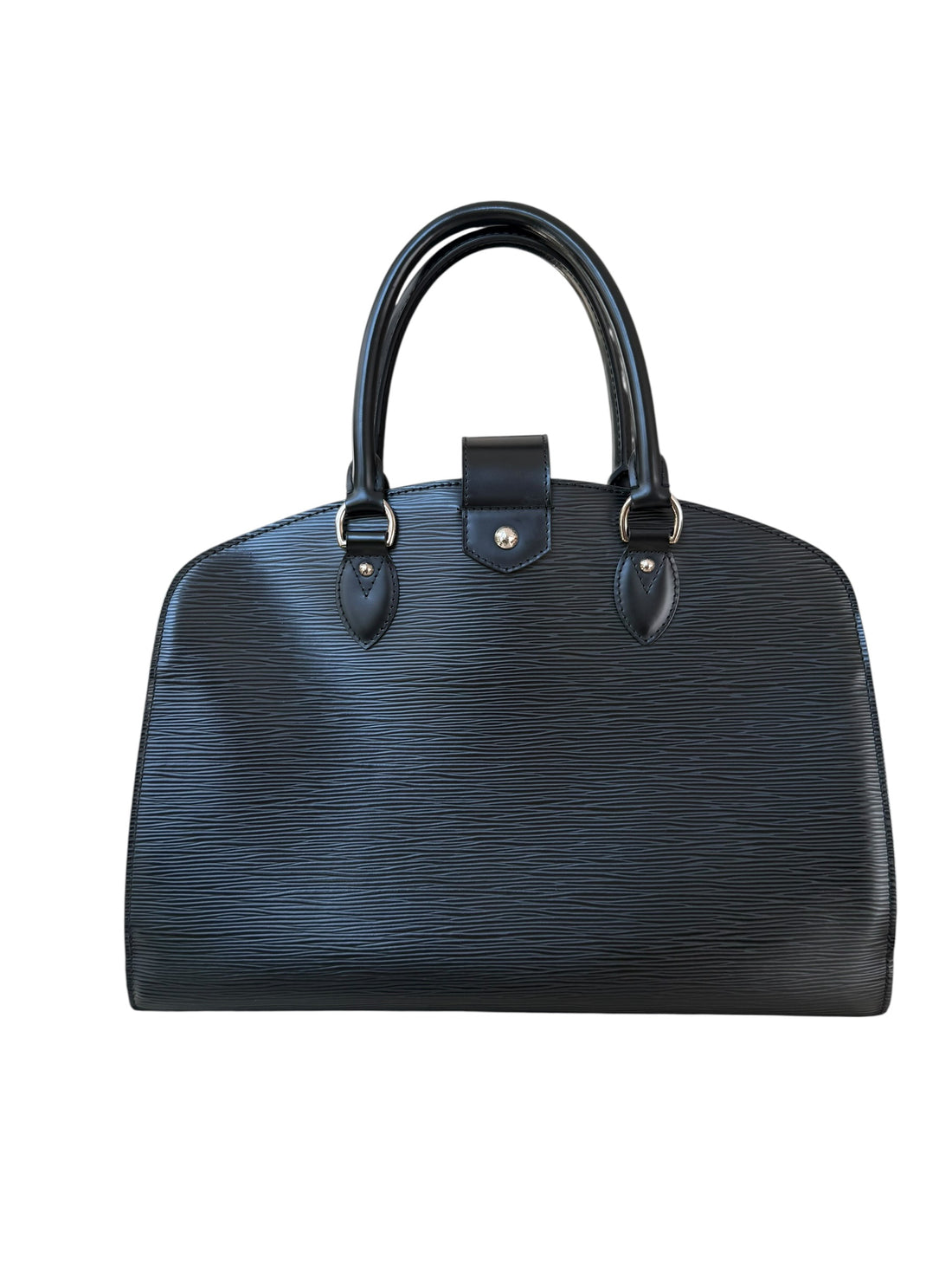 Louis Vuitton Pont Neuf GM Handtasche aus schwarzem Epi-Leder