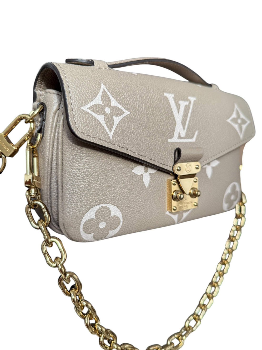 Louis Vuittion Metis Pochette East West Empreinte Leder Tourterelle